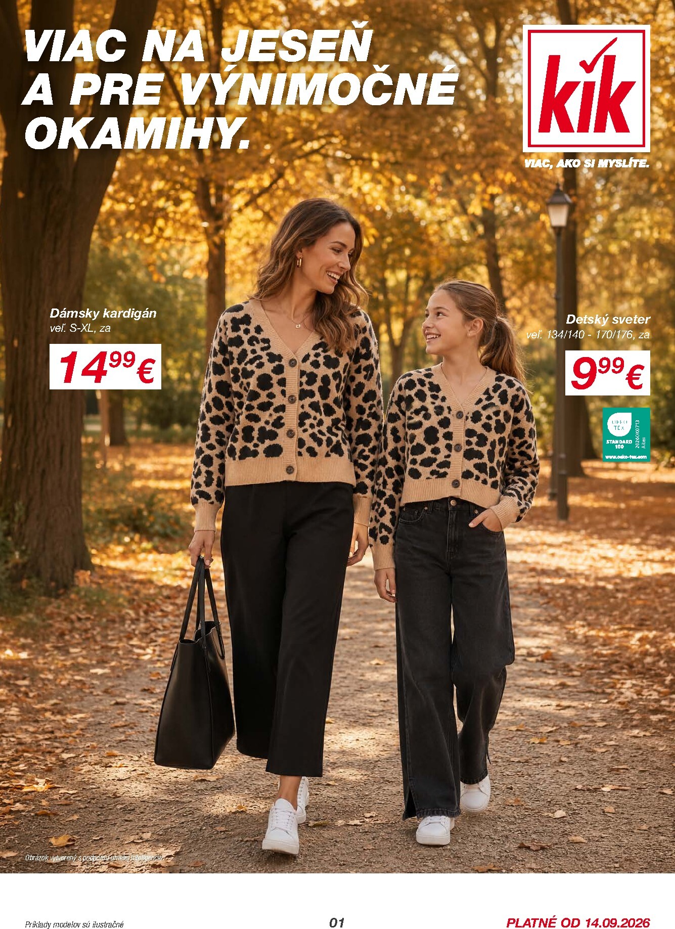 kik - Nový Kik leták od pondelka, 14.09.2026 do nedele, 04.10.2026