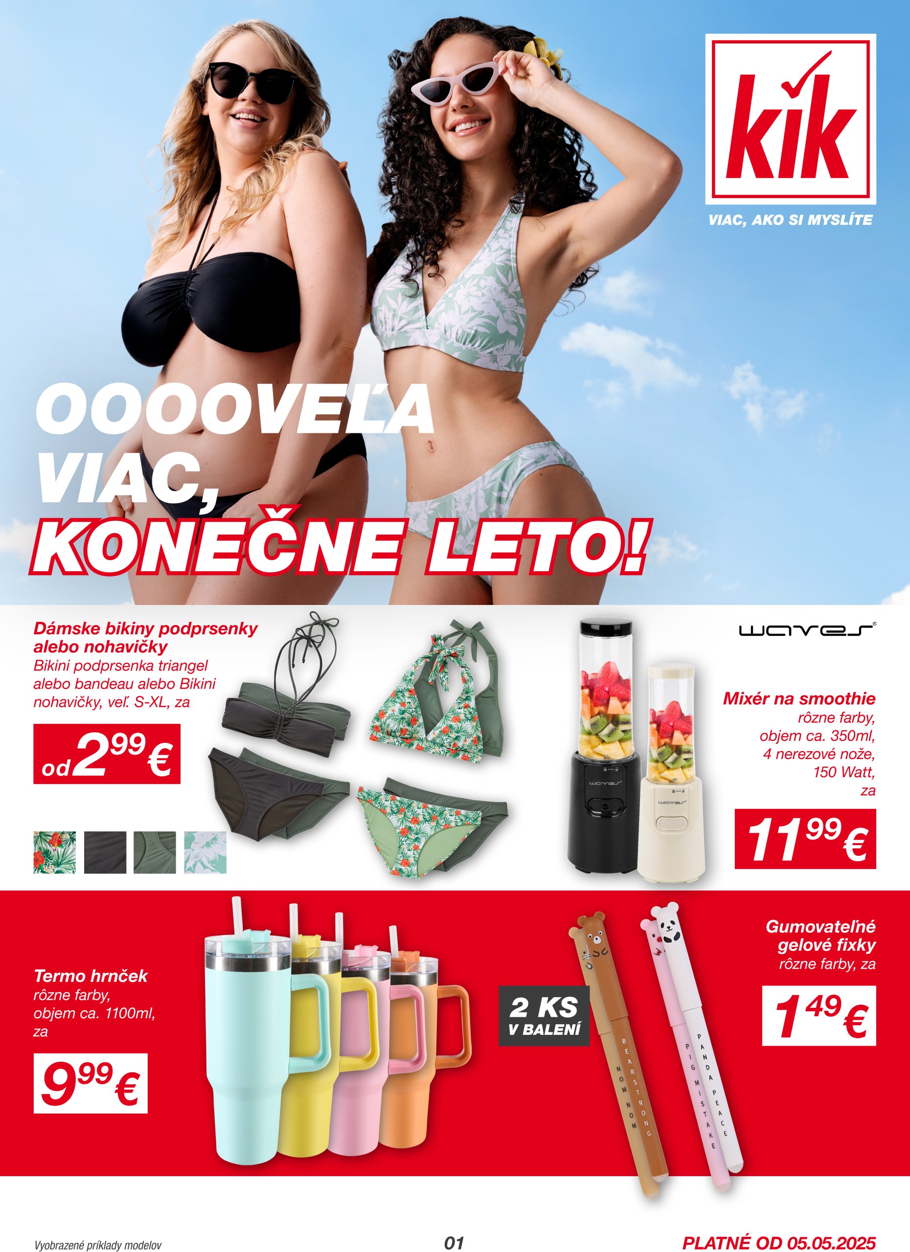 kik - Kik leták platný od 05.05. - 08.06.