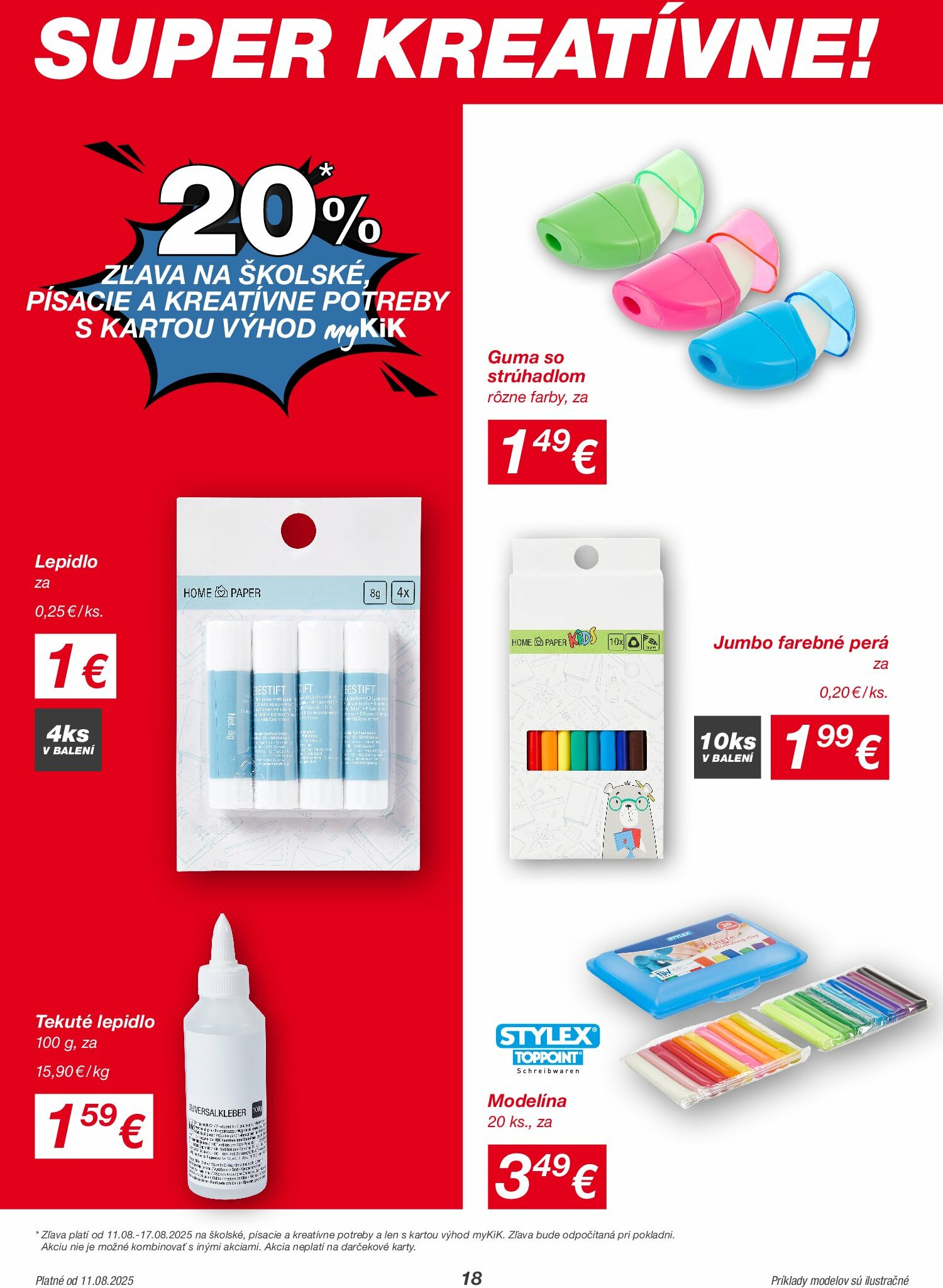 kik - Leták Kik - Návrat do školy platný od 11.08. do 14.09. - page: 18