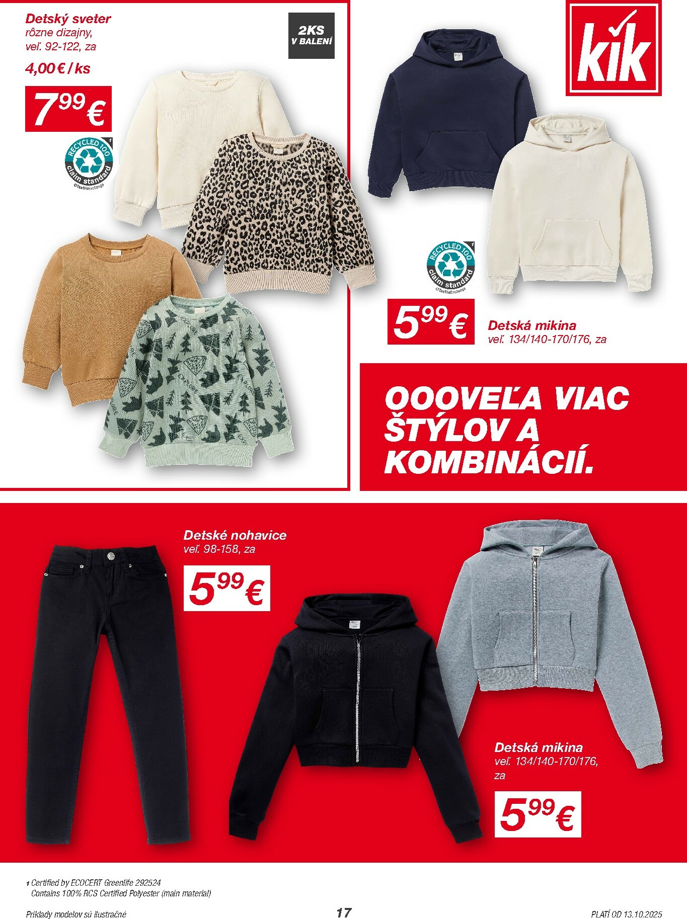 kik - Leták Kik platný od 13.10. do 02.11. - page: 17