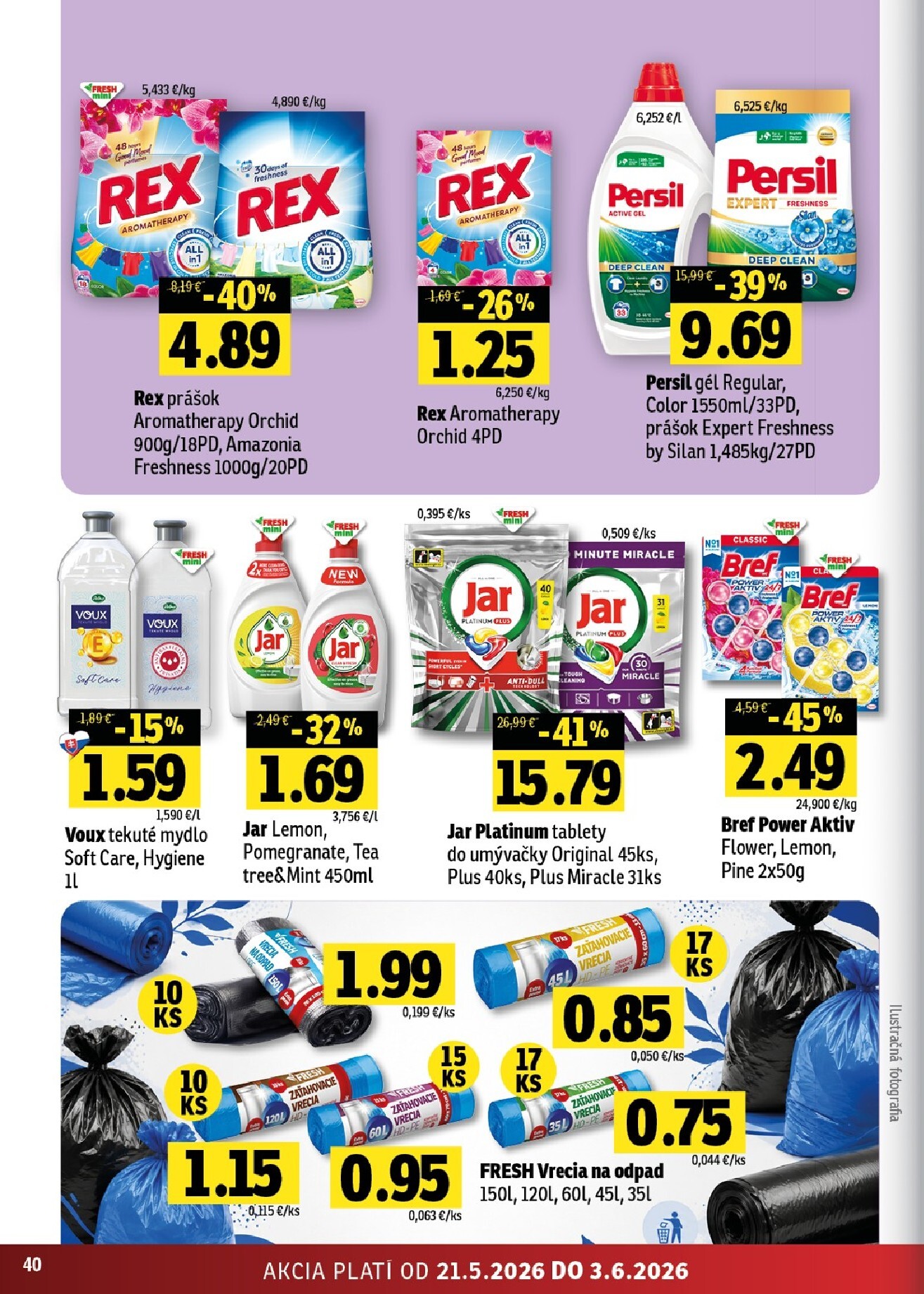 fresh - Nový Fresh - Východné Slovensko leták od štvrtka, 21.05.2026 do stredy, 03.06.2026 - page: 40