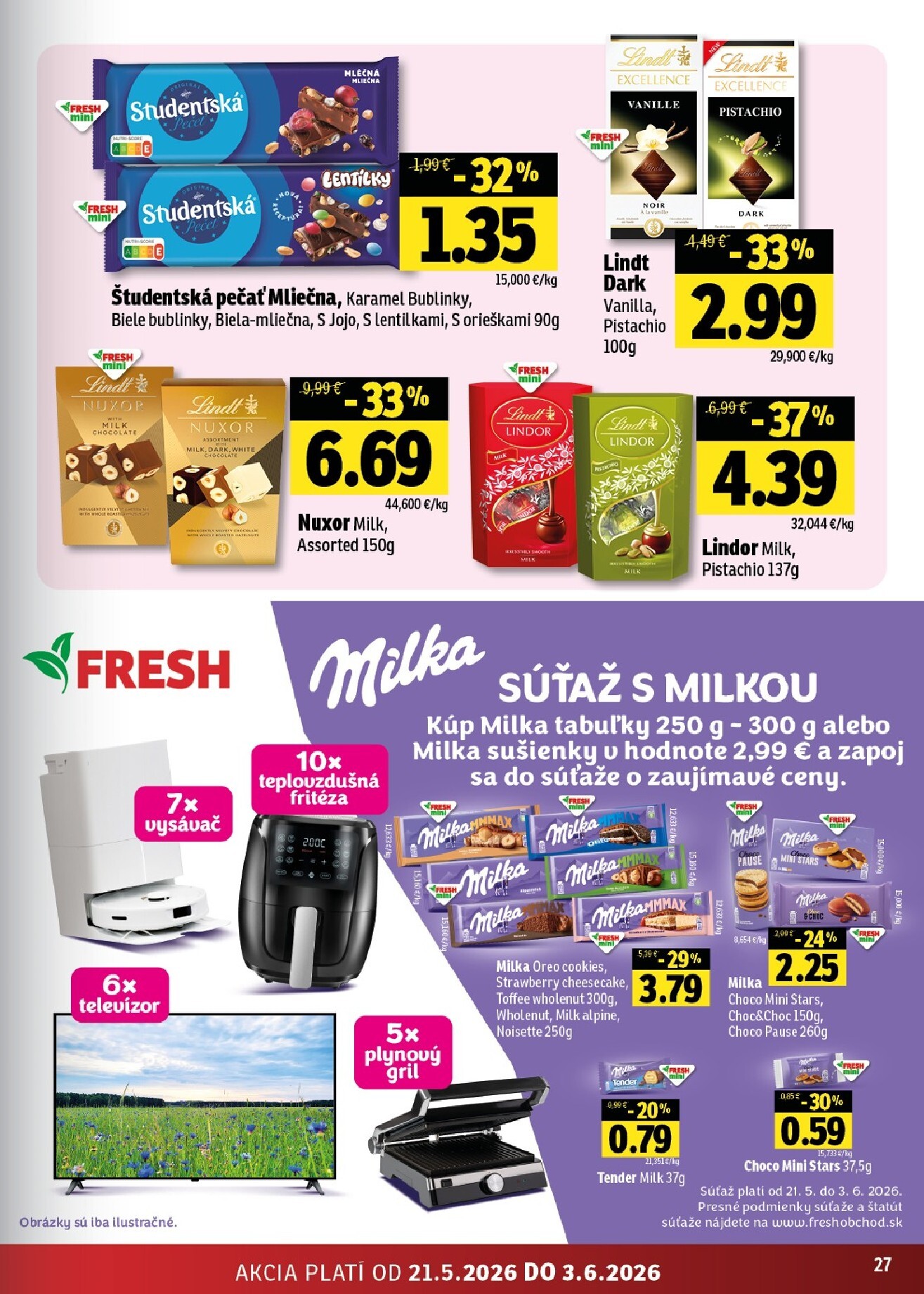 fresh - Nový Fresh - Východné Slovensko leták od štvrtka, 21.05.2026 do stredy, 03.06.2026 - page: 27