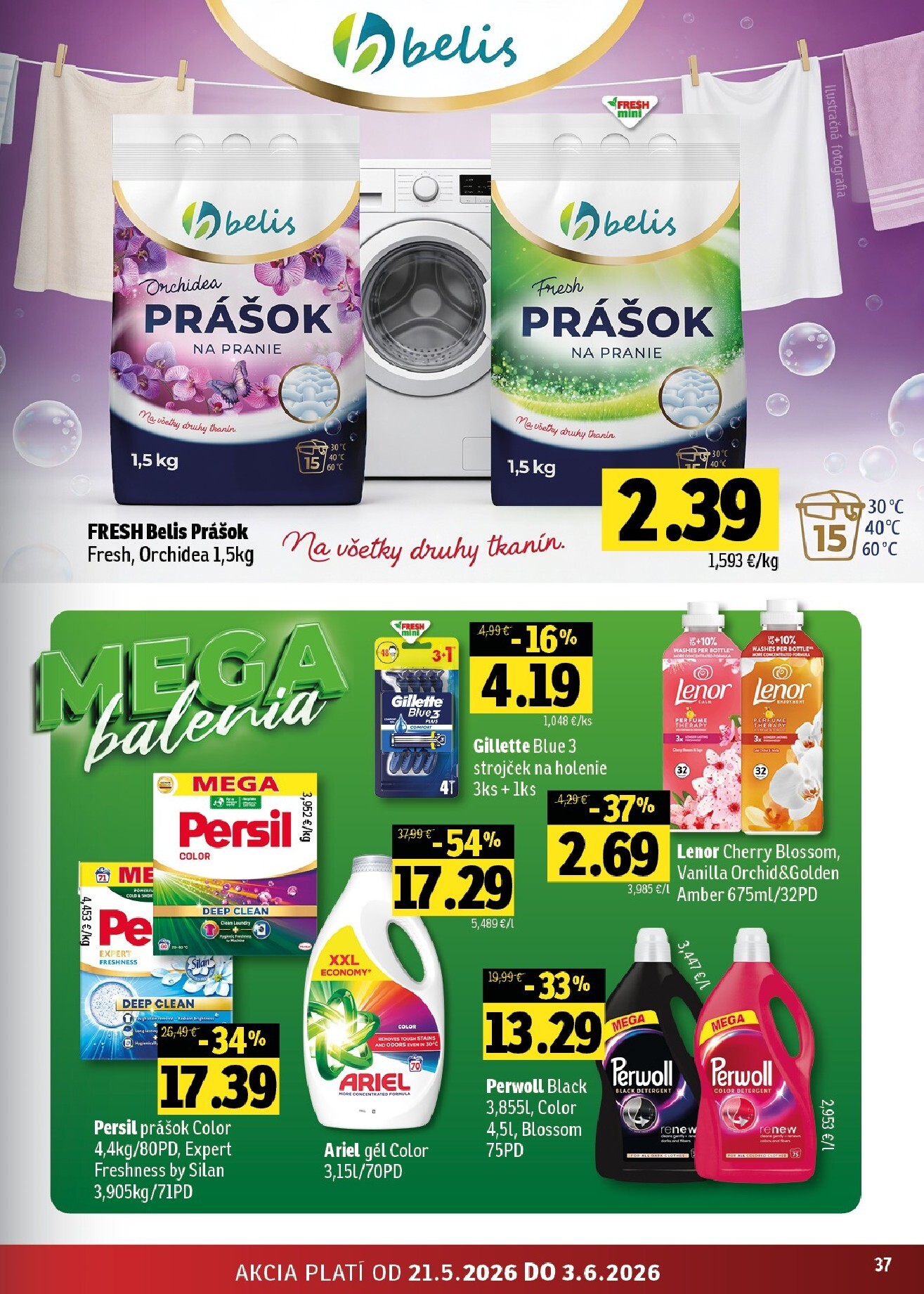 fresh - Nový Fresh - Stredné a západné Slovensko leták od štvrtka, 21.05.2026 do stredy, 03.06.2026 - page: 37