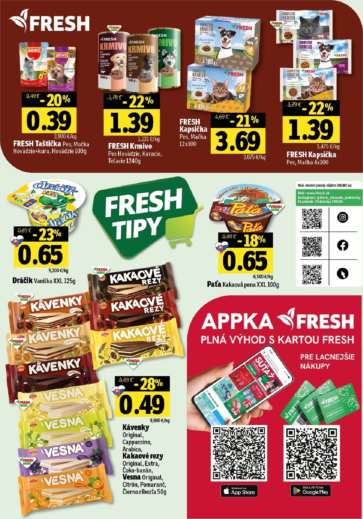fresh - Nový Fresh - Stredné a západné Slovensko leták od štvrtka, 21.05.2026 do stredy, 03.06.2026 - page: 42