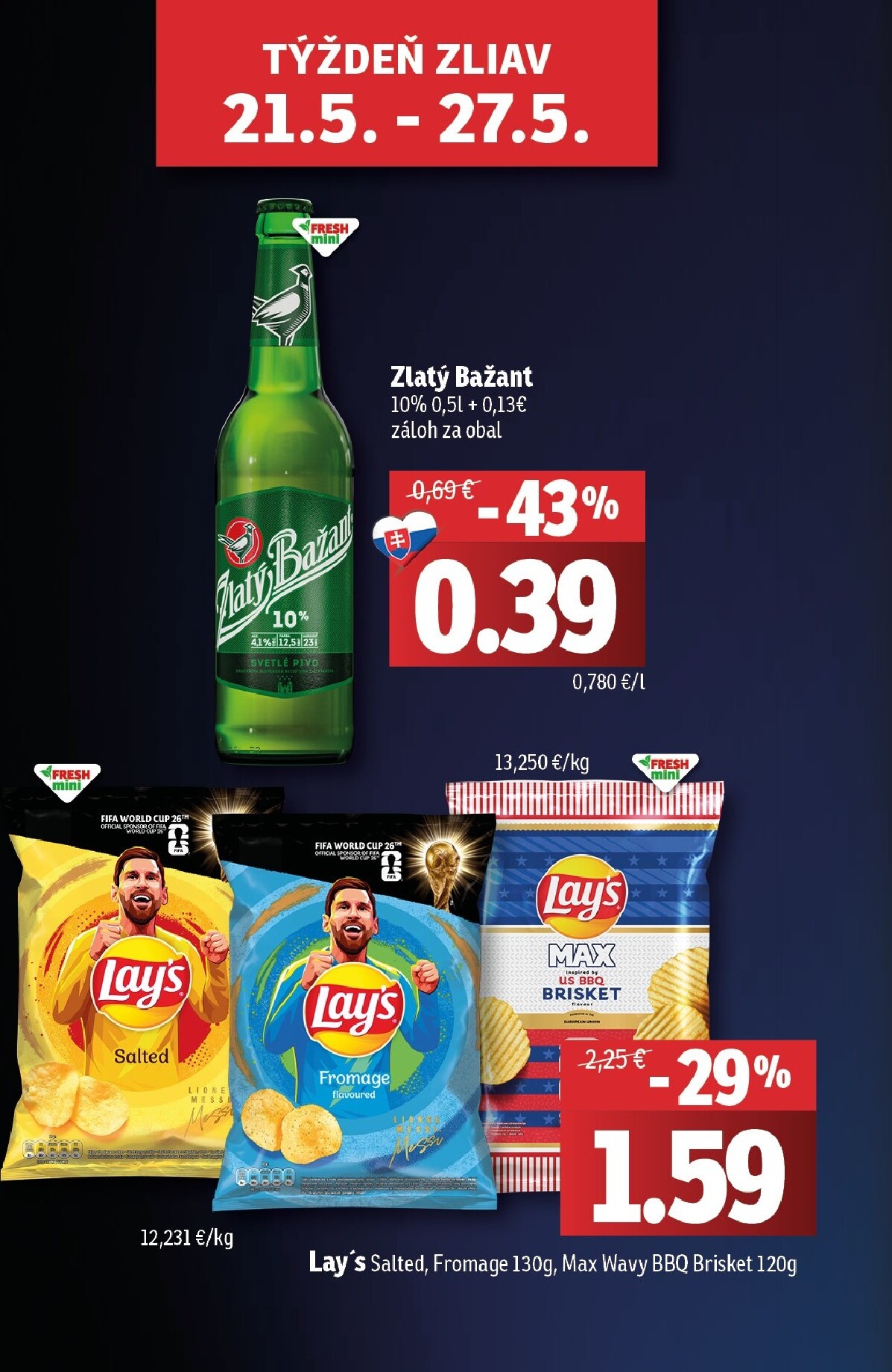 fresh - Nový Fresh - Stredné a západné Slovensko leták od štvrtka, 21.05.2026 do stredy, 03.06.2026 - page: 2