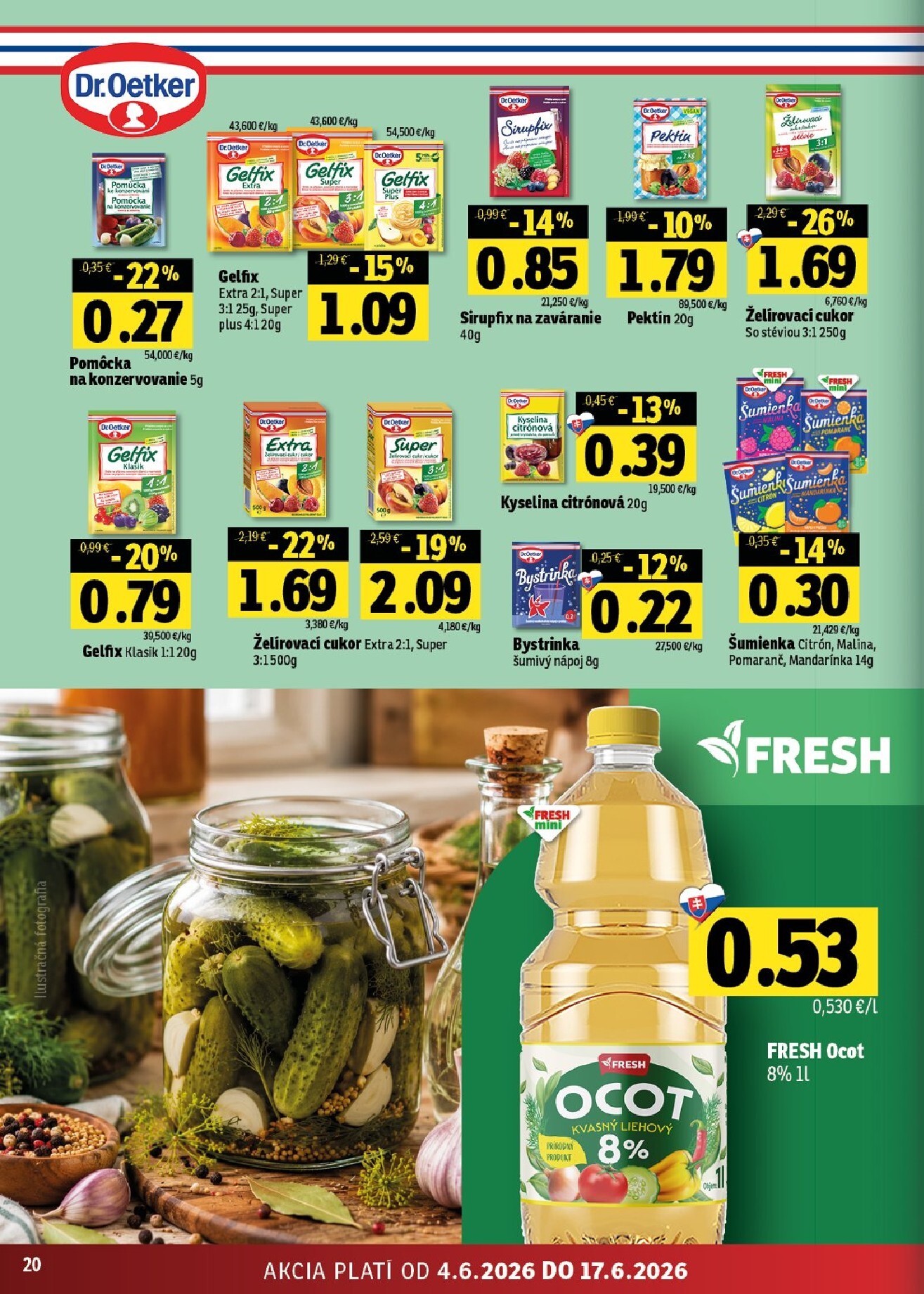 fresh - Nový Fresh - Východné Slovensko leták od štvrtka, 04.06.2026 do stredy, 17.06.2026 - page: 20
