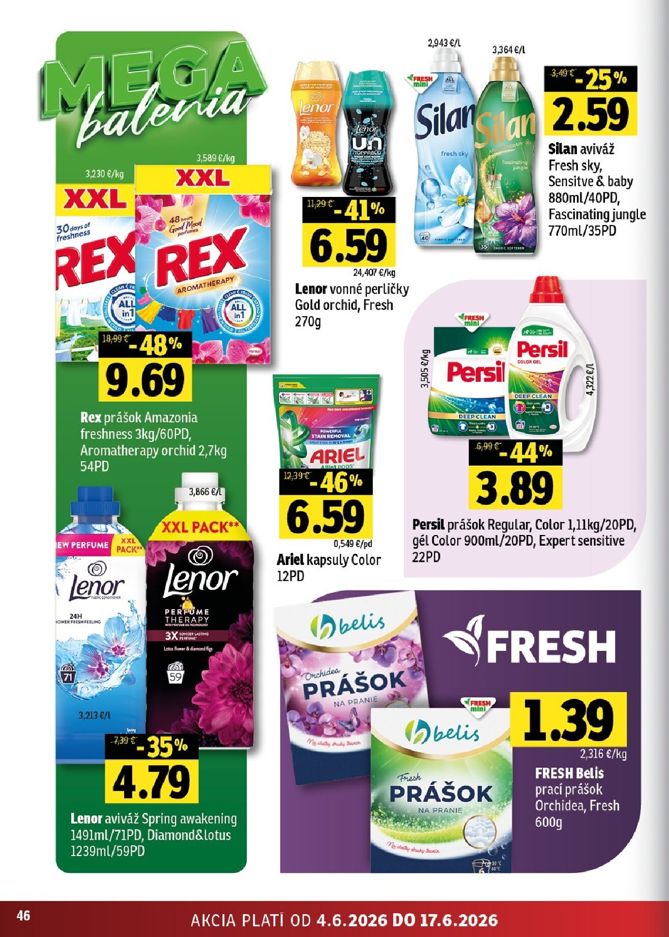 fresh - Nový Fresh - Východné Slovensko leták od štvrtka, 04.06.2026 do stredy, 17.06.2026 - page: 46