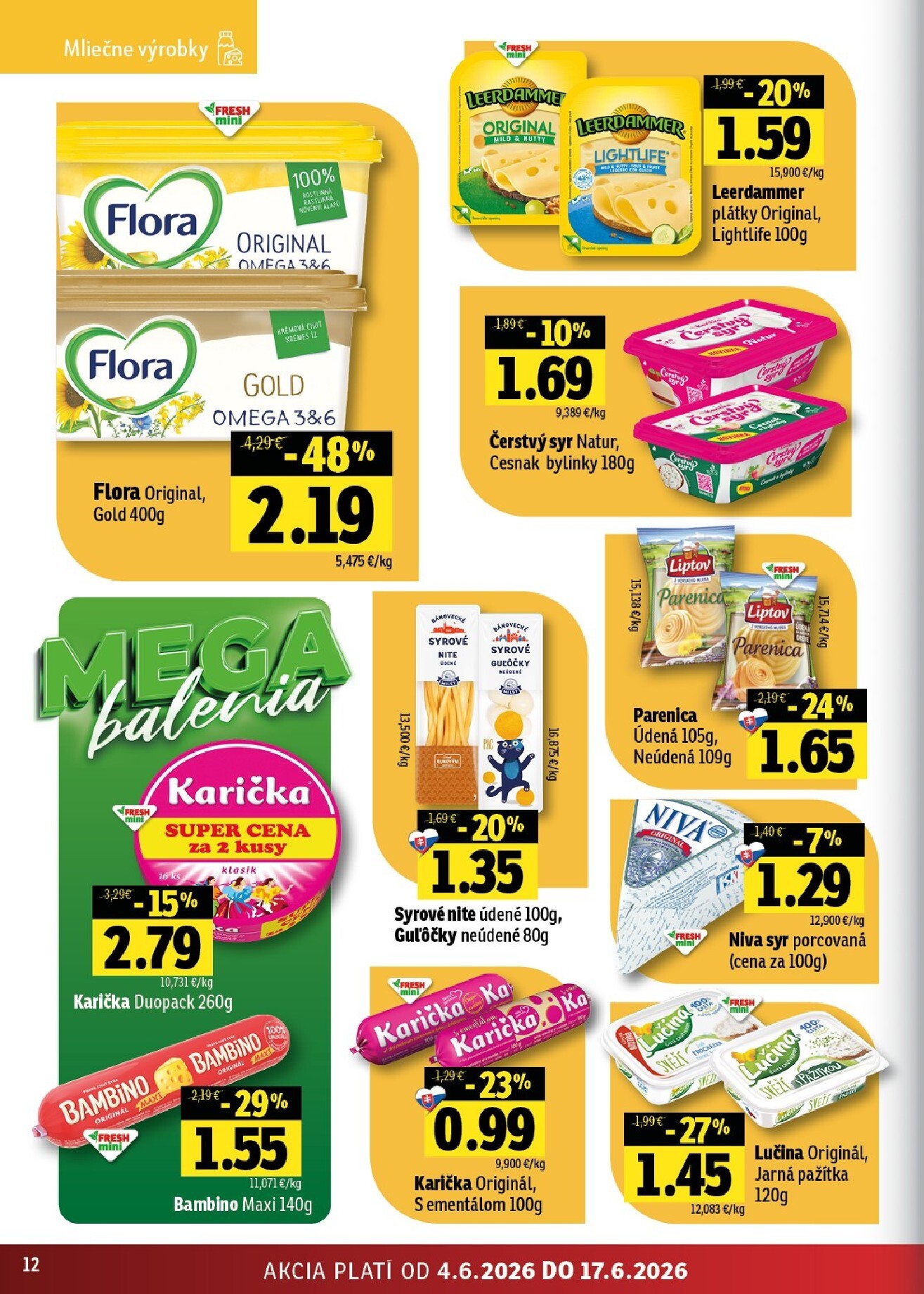 fresh - Nový Fresh - Východné Slovensko leták od štvrtka, 04.06.2026 do stredy, 17.06.2026 - page: 12