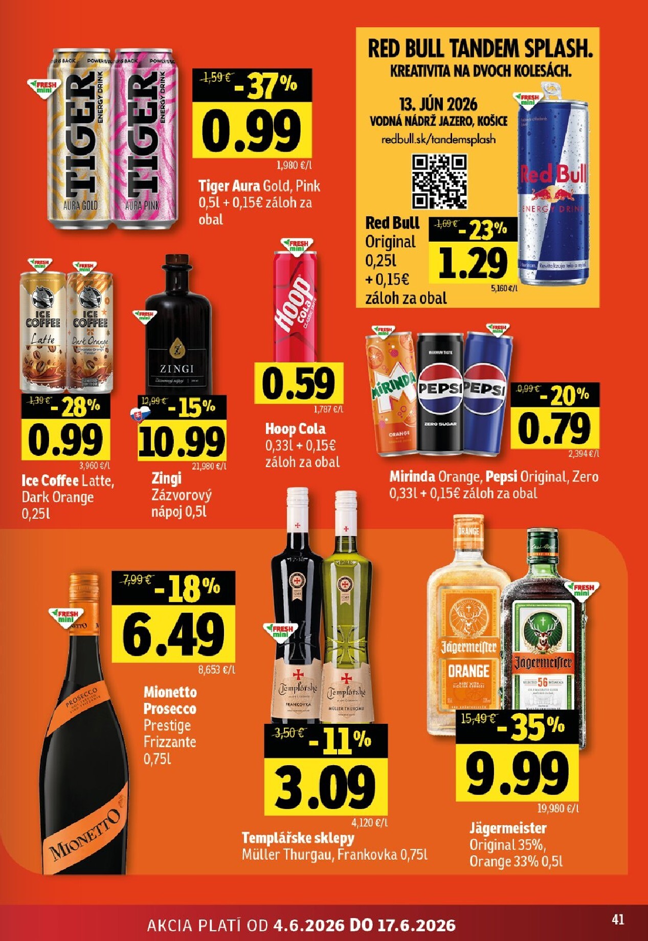 fresh - Nový Fresh - Východné Slovensko leták od štvrtka, 04.06.2026 do stredy, 17.06.2026 - page: 41