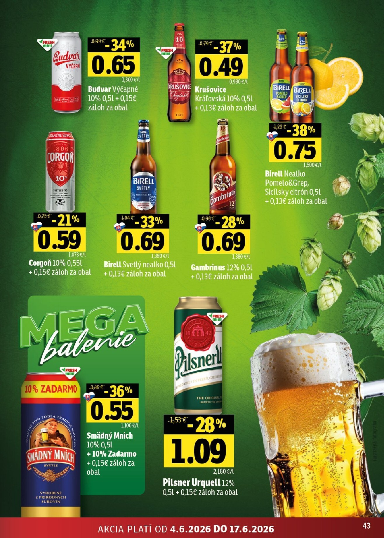 fresh - Nový Fresh - Východné Slovensko leták od štvrtka, 04.06.2026 do stredy, 17.06.2026 - page: 43