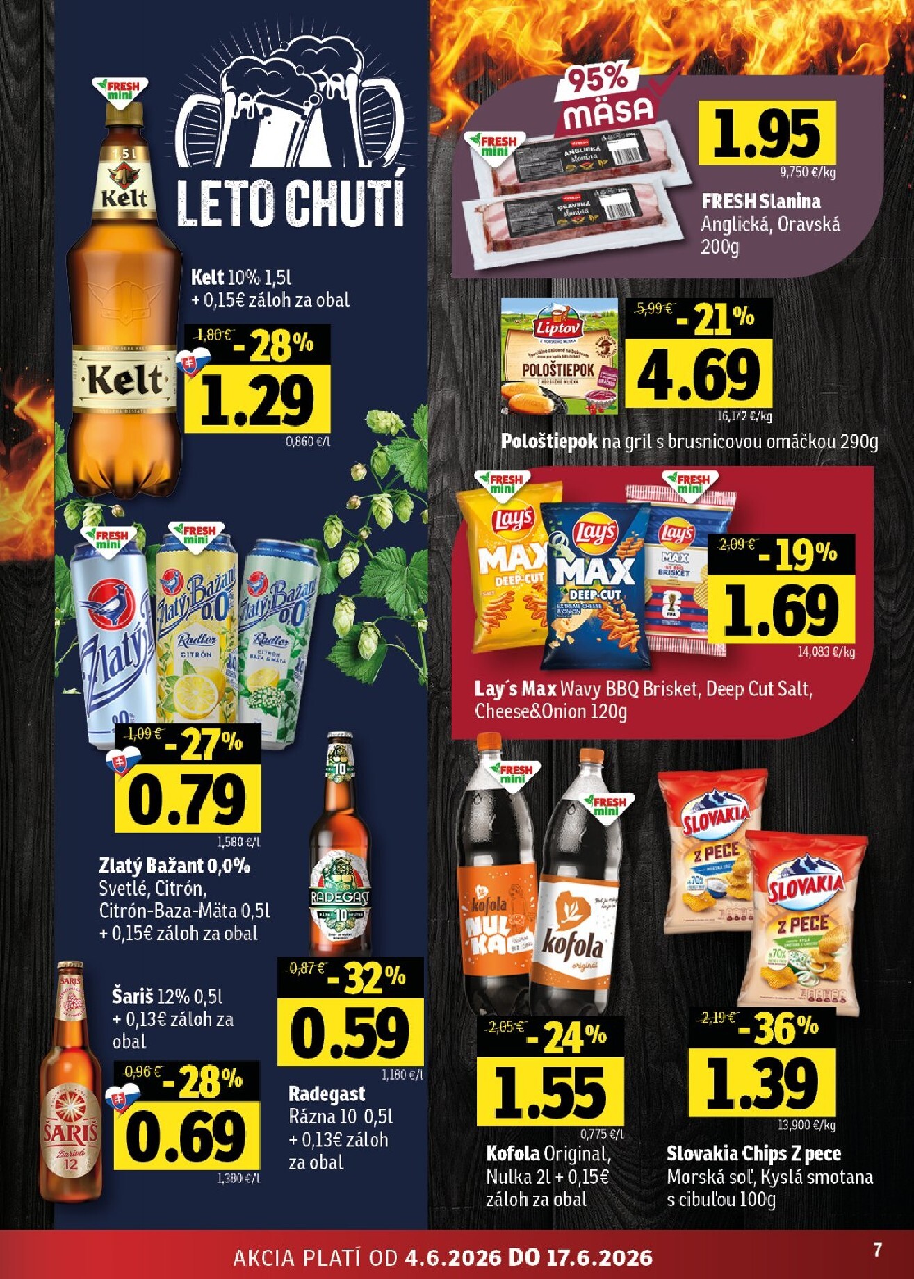 fresh - Nový Fresh - Východné Slovensko leták od štvrtka, 04.06.2026 do stredy, 17.06.2026 - page: 7