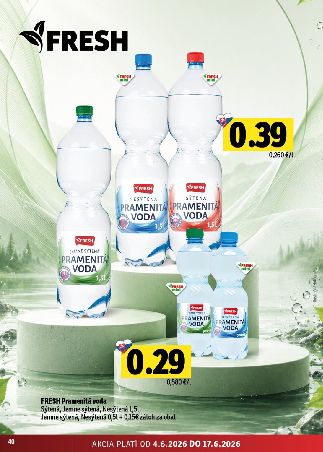 fresh - Nový Fresh - Stredné a západné Slovensko leták od štvrtka, 04.06.2026 do stredy, 17.06.2026 - page: 40