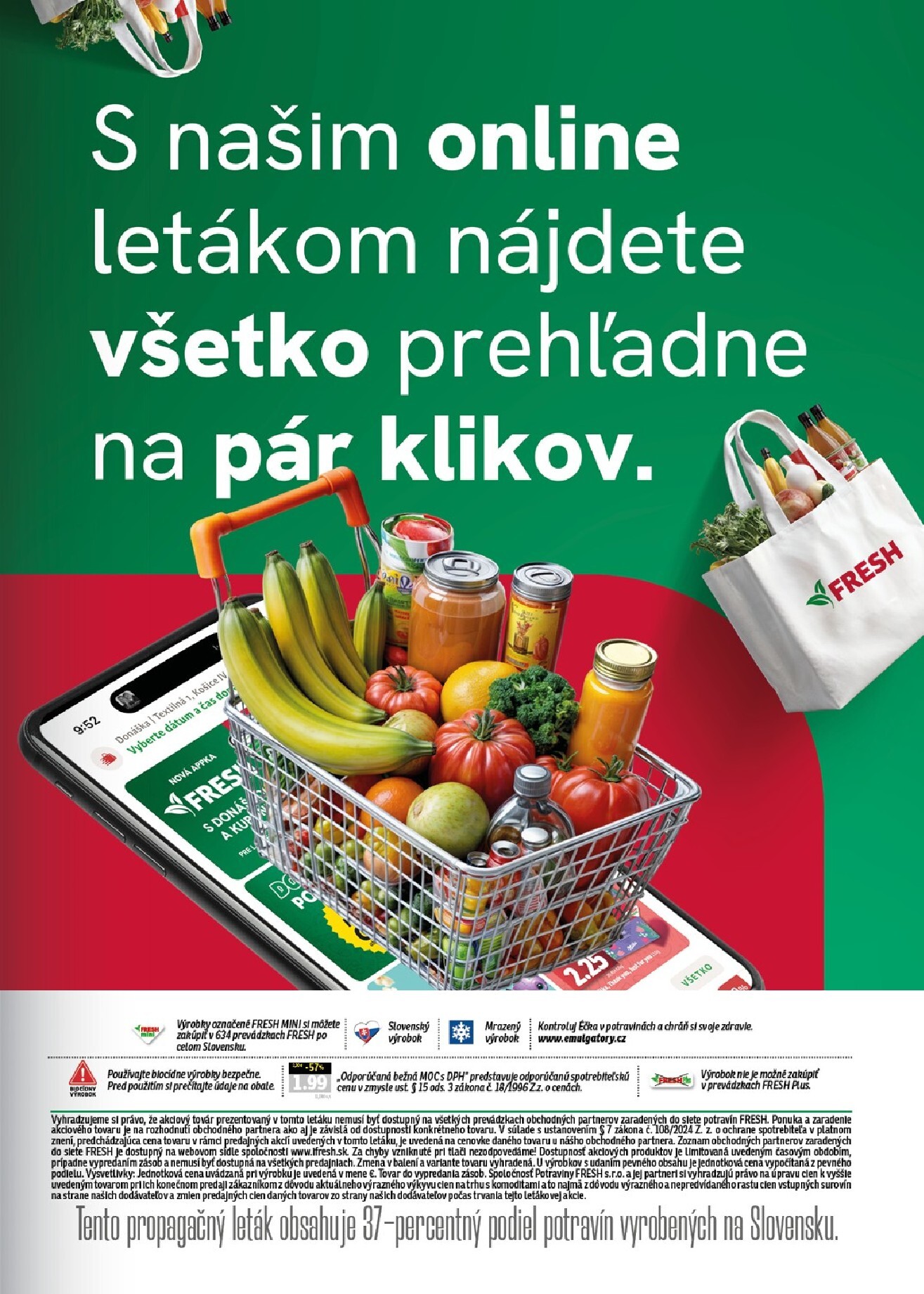 fresh - Nový Fresh - Stredné a západné Slovensko leták od štvrtka, 18.06.2026 do stredy, 01.07.2026 - page: 45