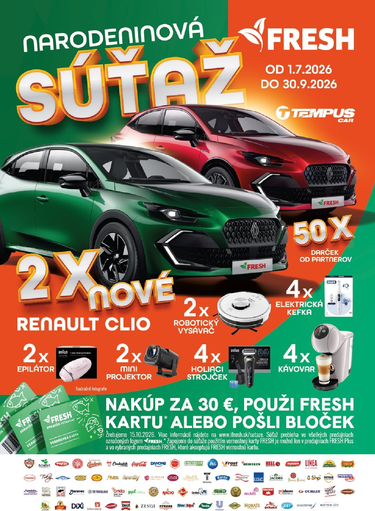 fresh - Nový Fresh - Stredné a západné Slovensko leták od štvrtka, 02.07.2026 do stredy, 15.07.2026 - page: 31
