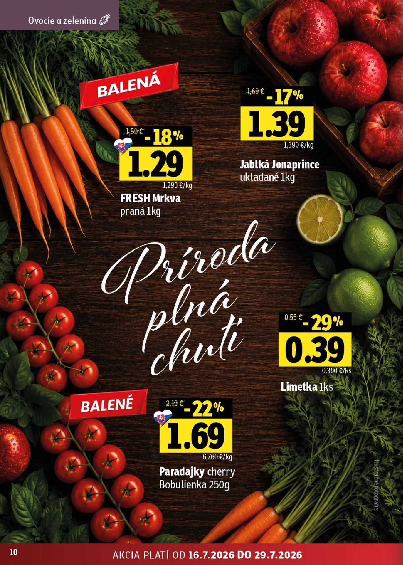 fresh - Nový Fresh - Stredné a západné Slovensko leták od štvrtka, 16.07.2026 do stredy, 29.07.2026 - page: 10