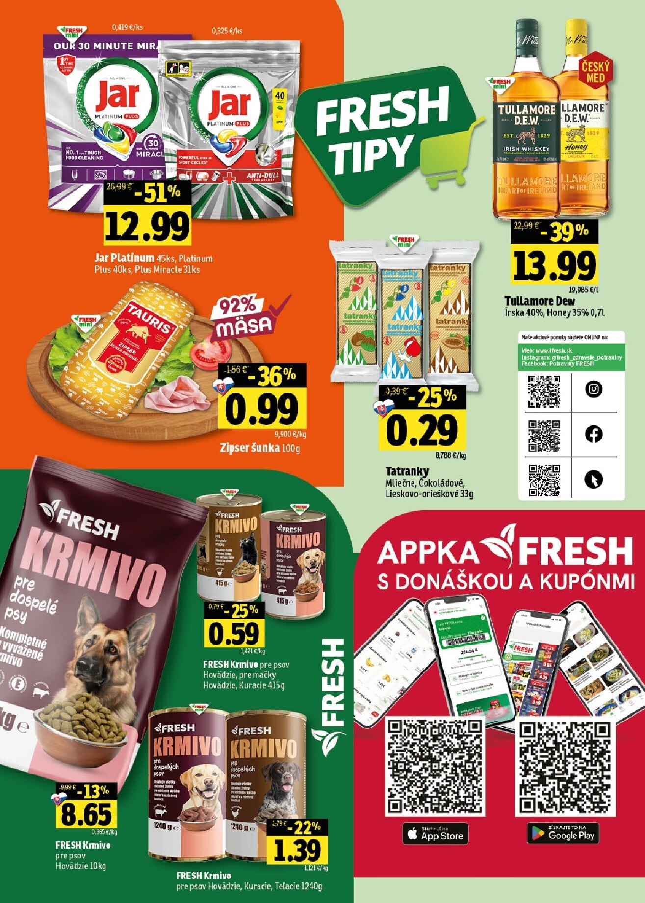 fresh - Nový Fresh - Stredné a západné Slovensko leták od štvrtka, 16.07.2026 do stredy, 29.07.2026 - page: 54