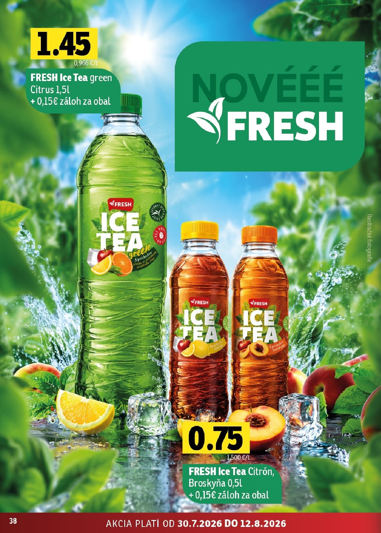 fresh - Nový Fresh - Východné Slovensko leták od štvrtka, 30.07.2026 do stredy, 12.08.2026 - page: 38
