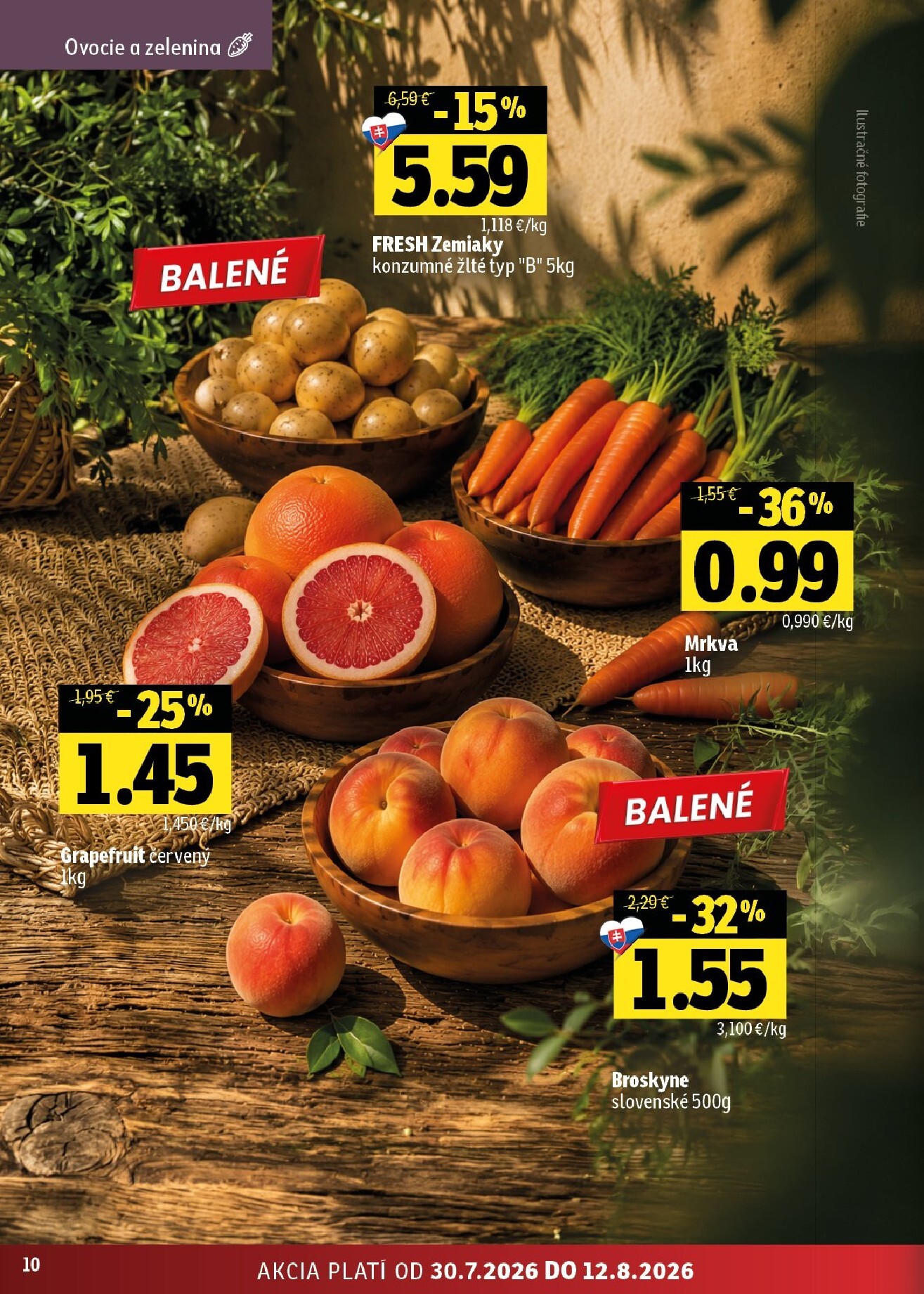 fresh - Nový Fresh - Východné Slovensko leták od štvrtka, 30.07.2026 do stredy, 12.08.2026 - page: 10