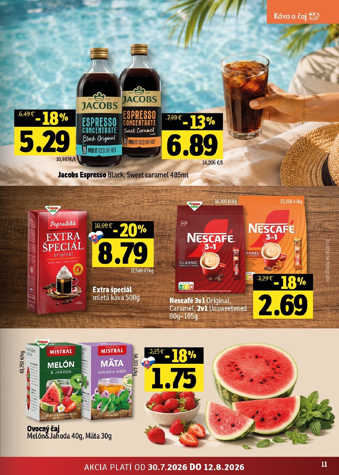 fresh - Nový Fresh - Východné Slovensko leták od štvrtka, 30.07.2026 do stredy, 12.08.2026 - page: 11