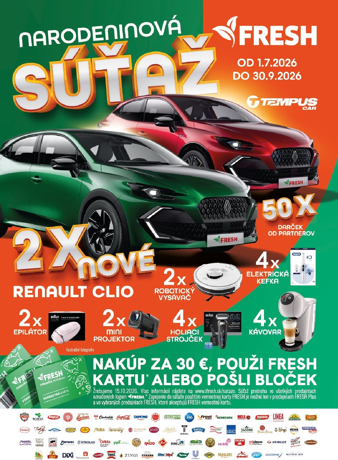 fresh - Nový Fresh - Stredné a západné Slovensko leták od štvrtka, 13.08.2026 do stredy, 26.08.2026 - page: 8