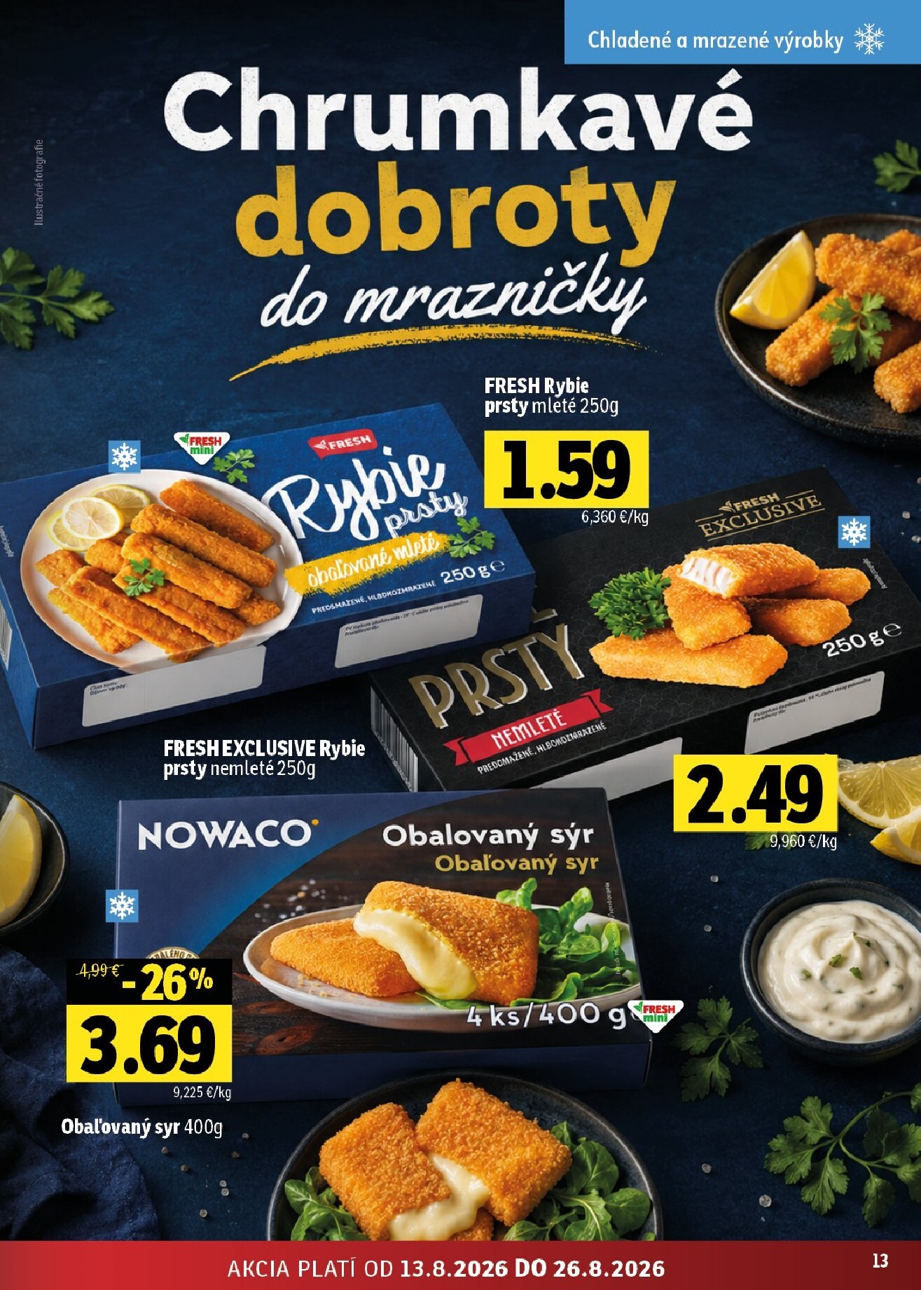 fresh - Nový Fresh - Stredné a západné Slovensko leták od štvrtka, 13.08.2026 do stredy, 26.08.2026 - page: 13