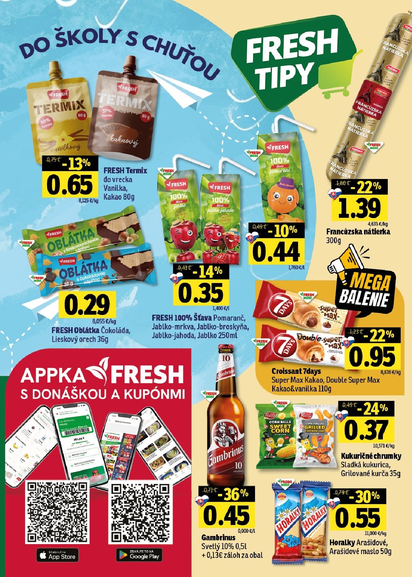 fresh - Aktuálny Fresh - Východné Slovensko leták od štvrtka, 27.08.2026 do stredy, 09.09.2026 - page: 50