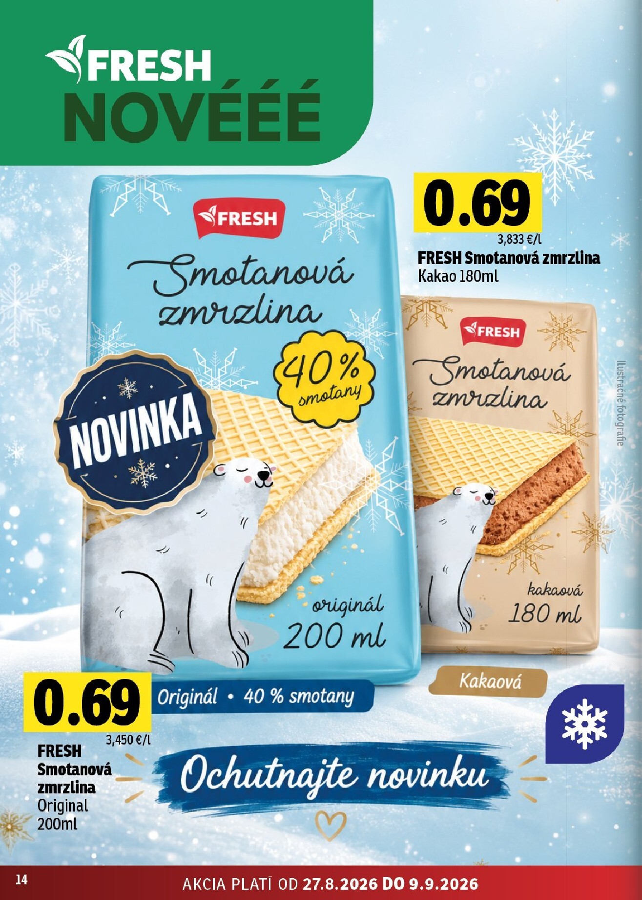 fresh - Aktuálny Fresh - Východné Slovensko leták od štvrtka, 27.08.2026 do stredy, 09.09.2026 - page: 14