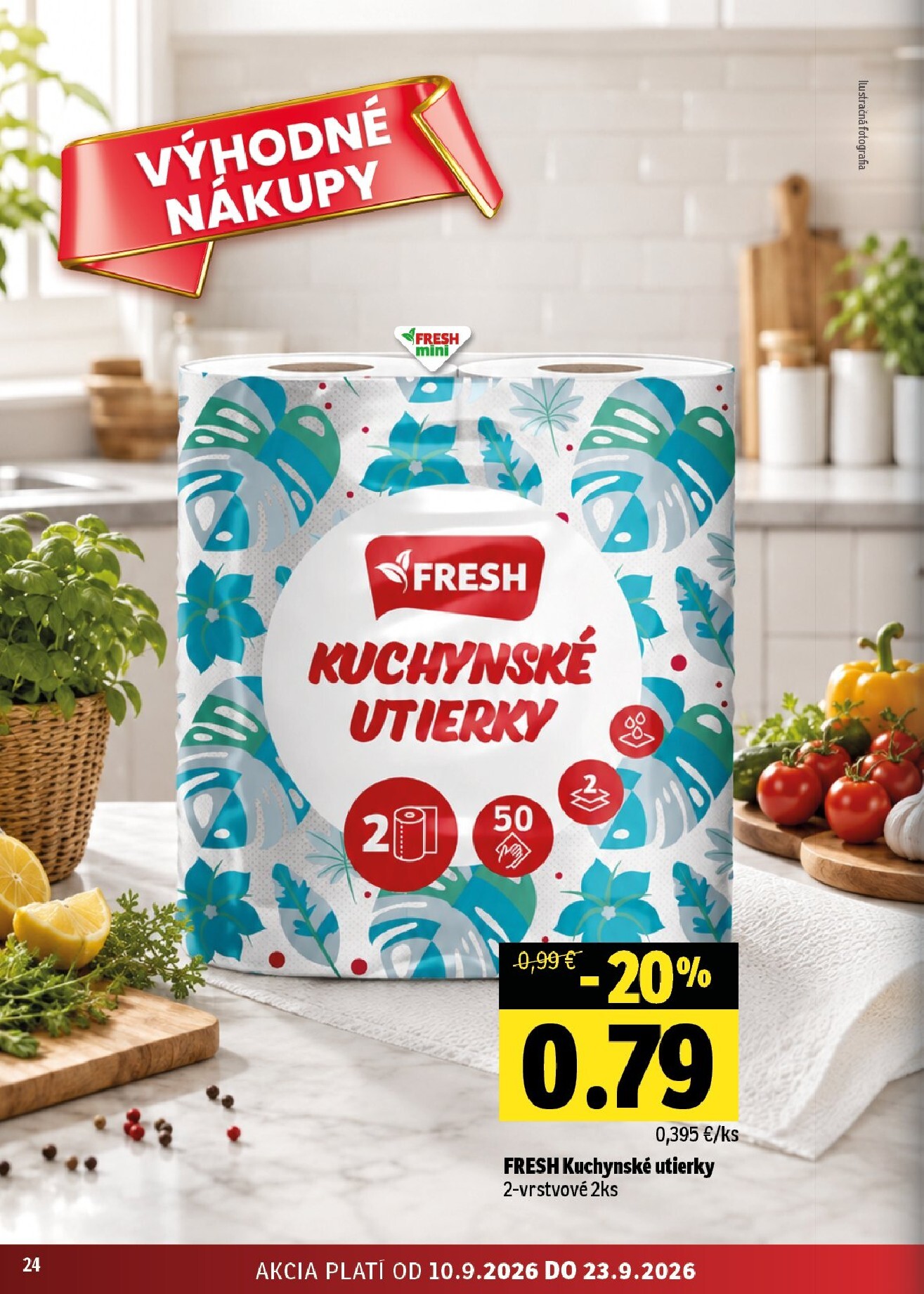 fresh - Nový Fresh leták od štvrtka, 10.09.2026 do stredy, 23.09.2026 - page: 24