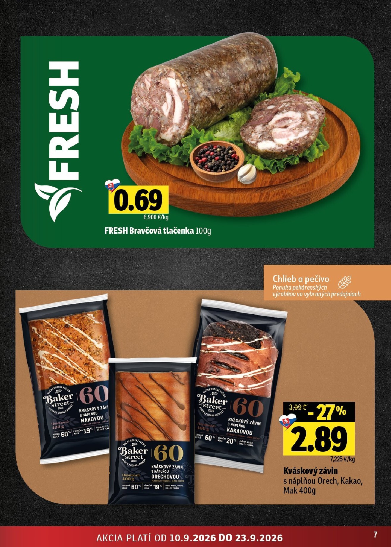 fresh - Nový Fresh leták od štvrtka, 10.09.2026 do stredy, 23.09.2026 - page: 7