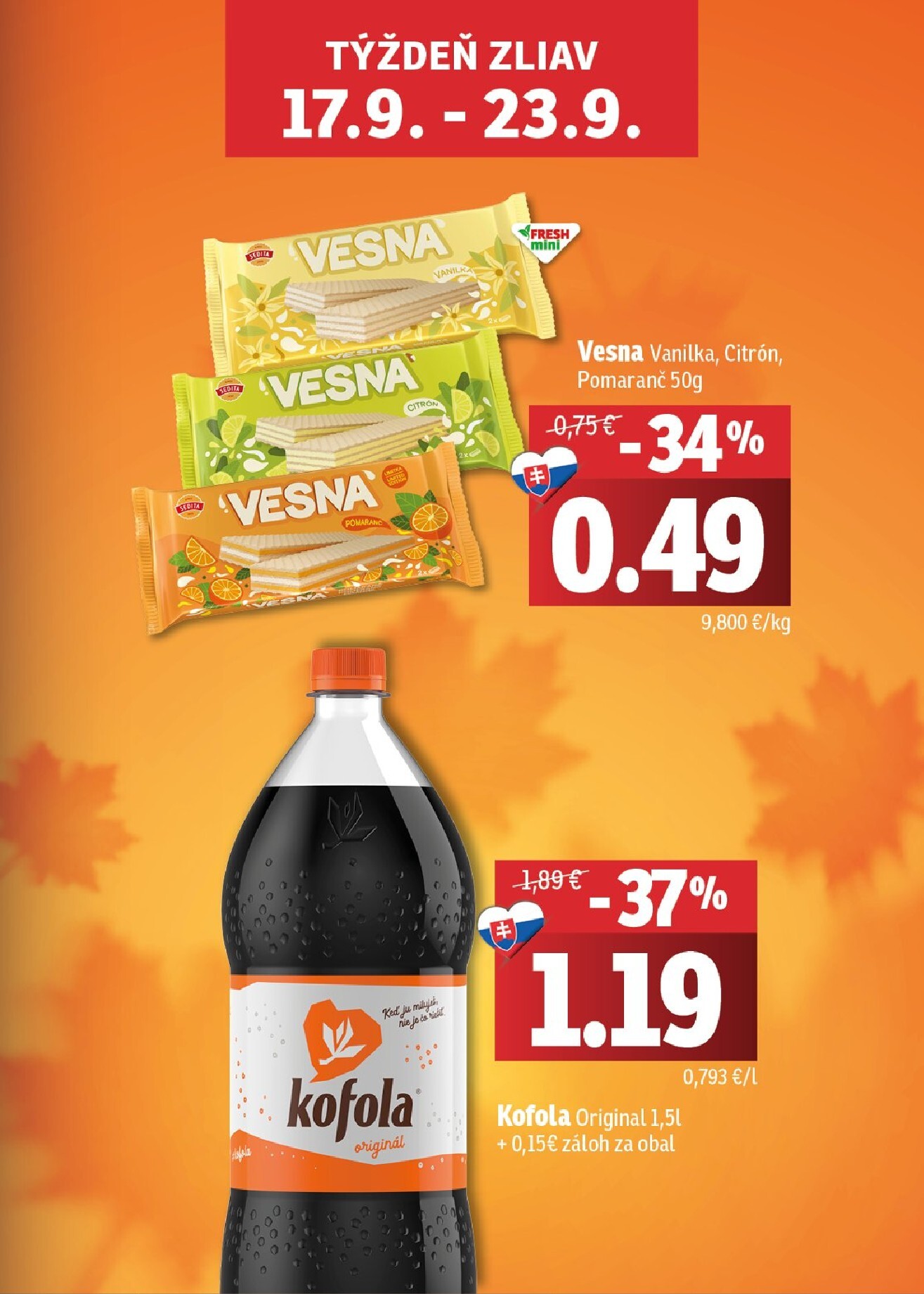 fresh - Nový Fresh - Východné Slovensko leták od štvrtka, 10.09.2026 do stredy, 23.09.2026 - page: 3