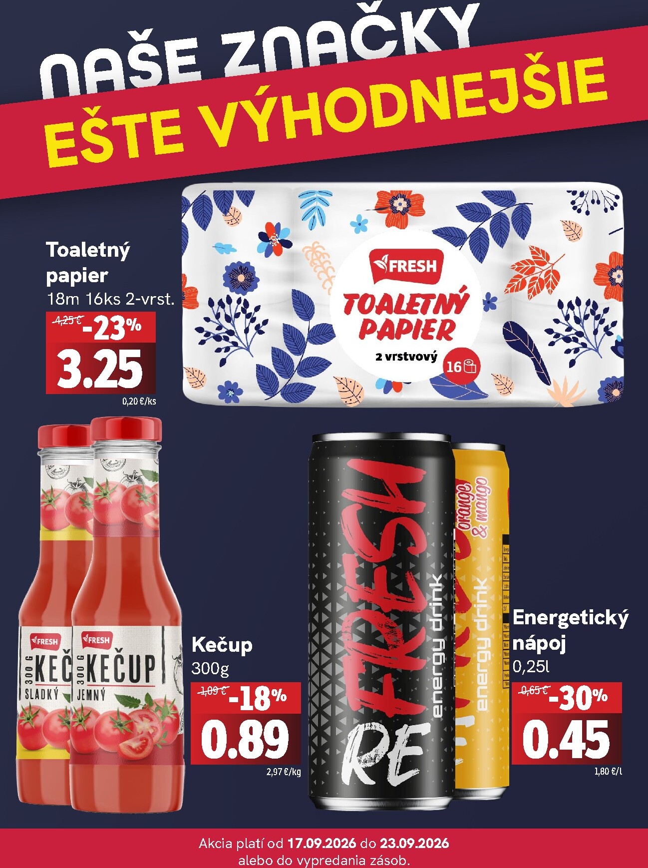 fresh - Nový Fresh - Plus leták od štvrtka, 17.09.2026 do stredy, 23.09.2026 - page: 4