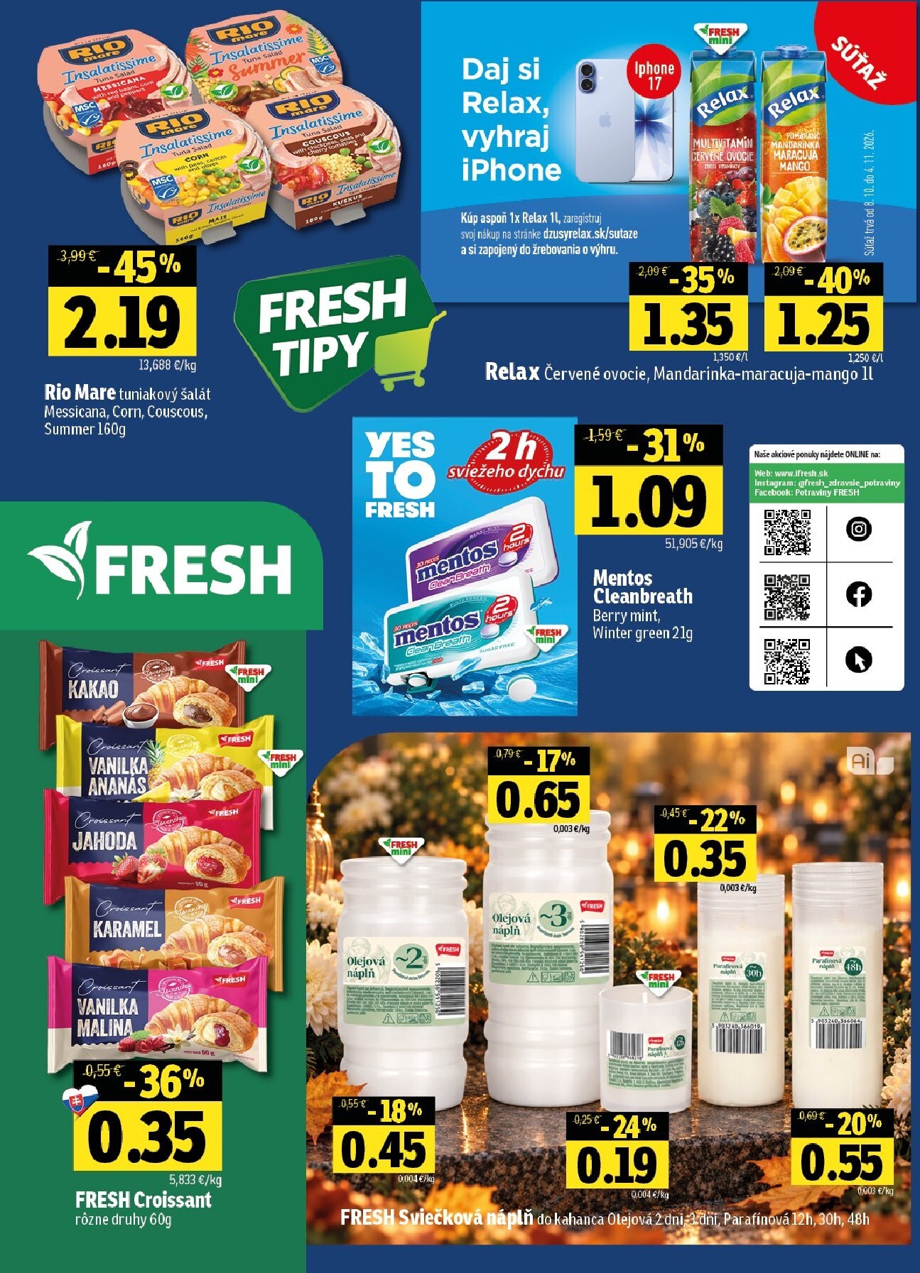 fresh - Nový Fresh - Východné Slovensko leták od štvrtka, 08.10.2026 do stredy, 21.10.2026 - page: 54