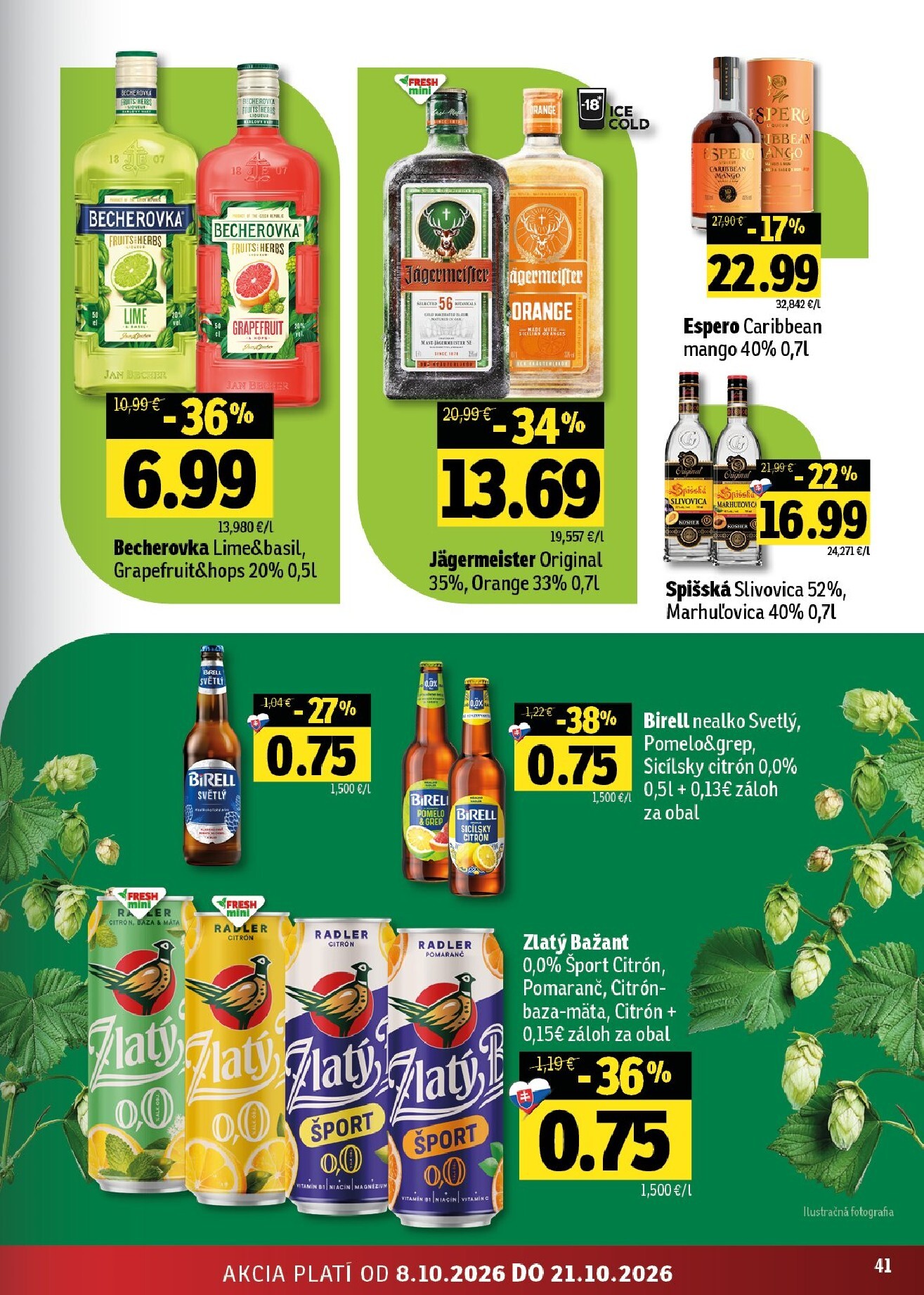 fresh - Nový Fresh - Východné Slovensko leták od štvrtka, 08.10.2026 do stredy, 21.10.2026 - page: 41