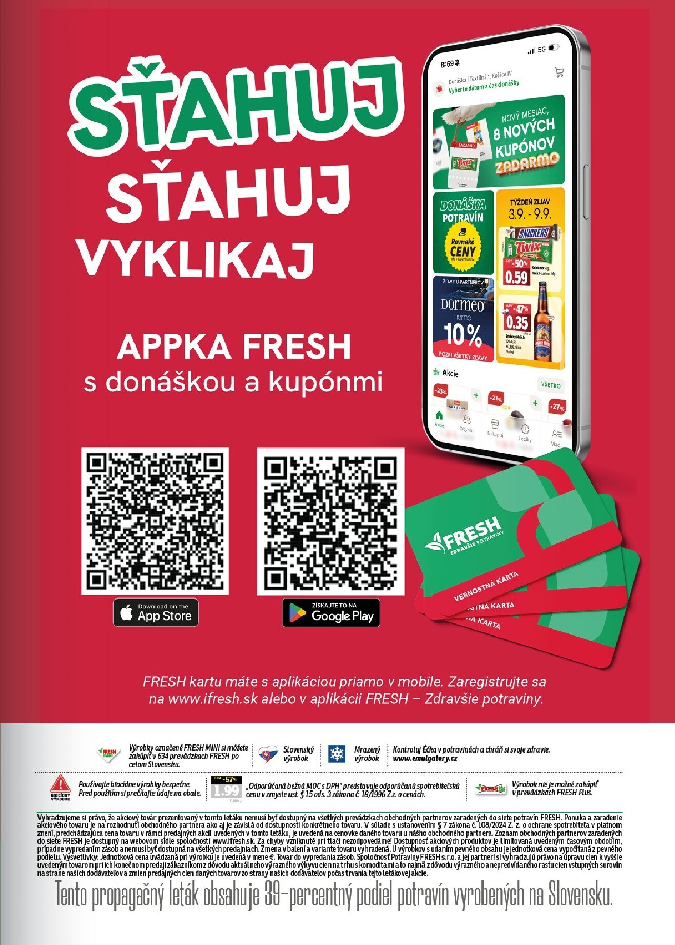 fresh - Nový Fresh - Východné Slovensko leták od štvrtka, 08.10.2026 do stredy, 21.10.2026 - page: 53