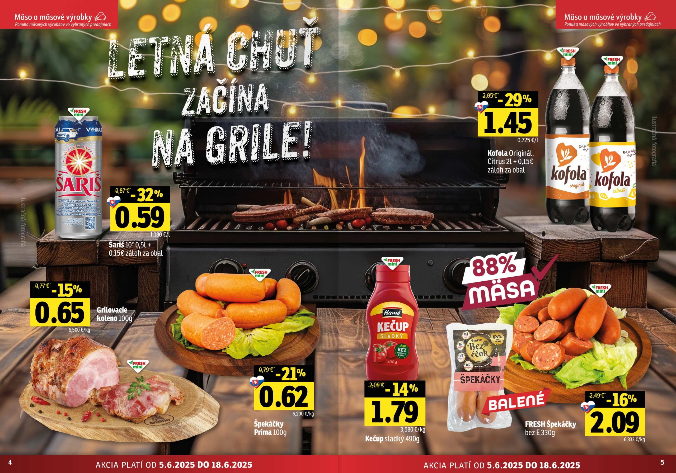 fresh - Leták Fresh - Stredné a západné Slovensko platný od 05.06. - 18.06. - page: 3