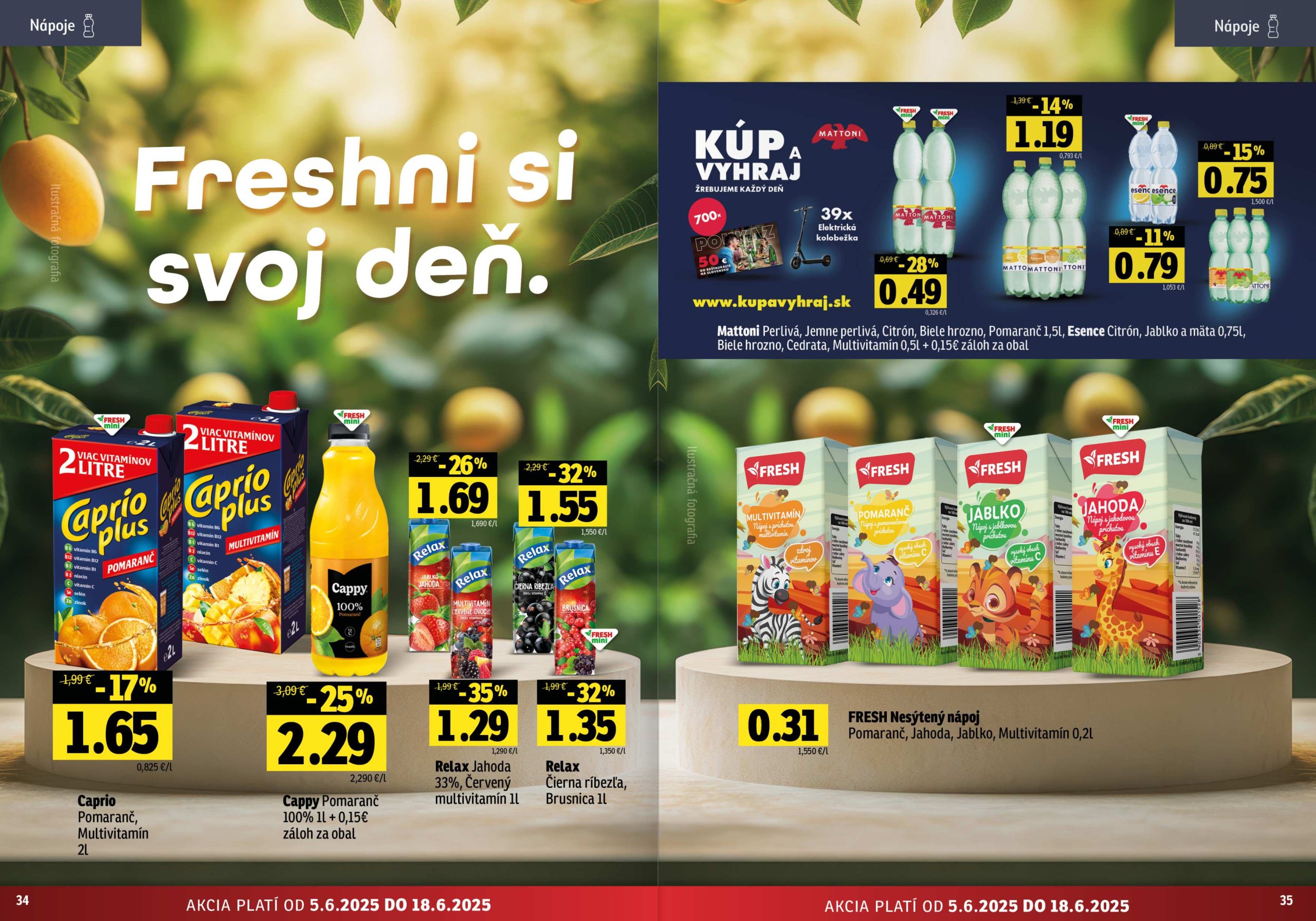 fresh - Leták Fresh - Stredné a západné Slovensko platný od 05.06. - 18.06. - page: 18