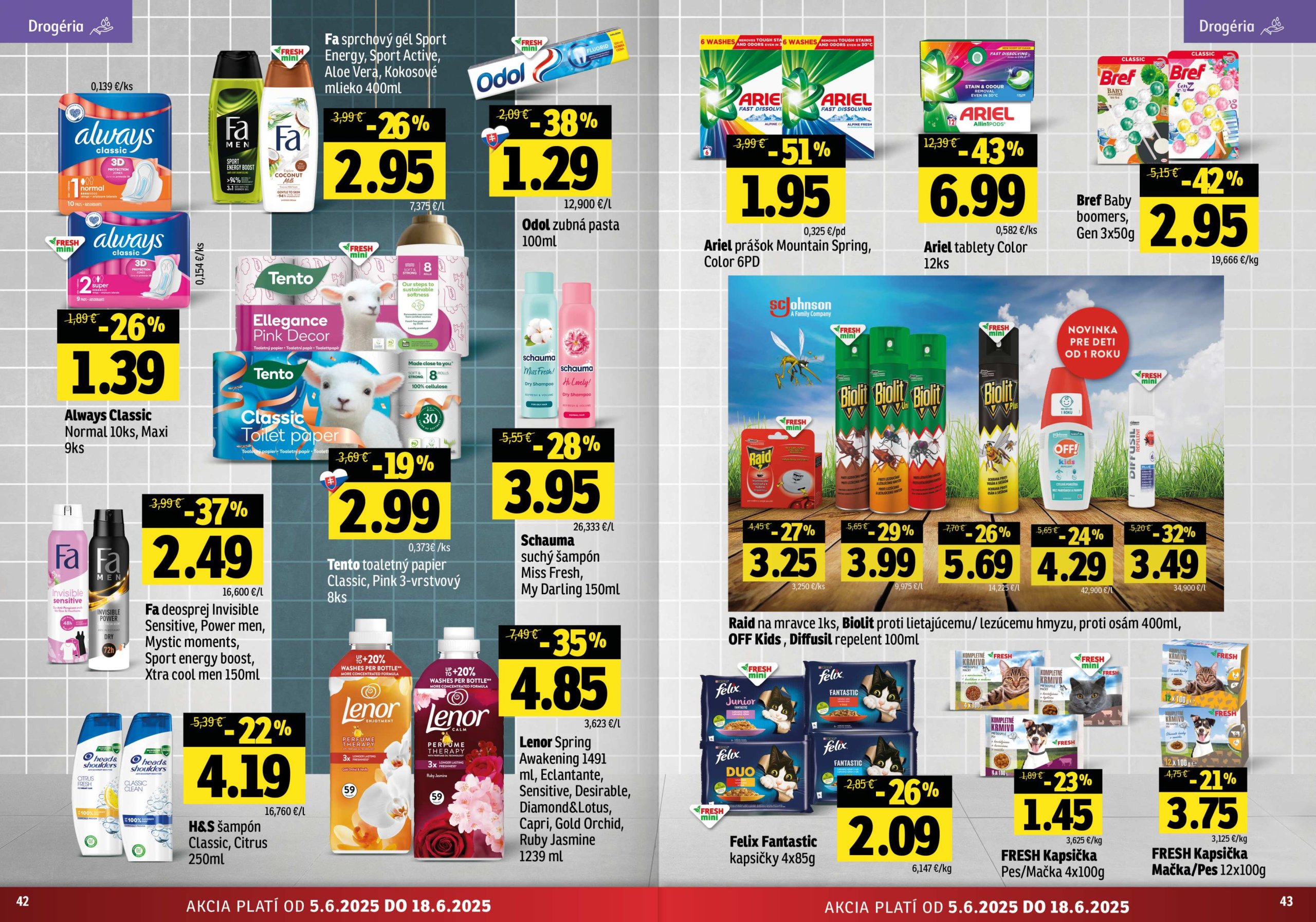 fresh - Leták Fresh - Stredné a západné Slovensko platný od 05.06. - 18.06. - page: 22
