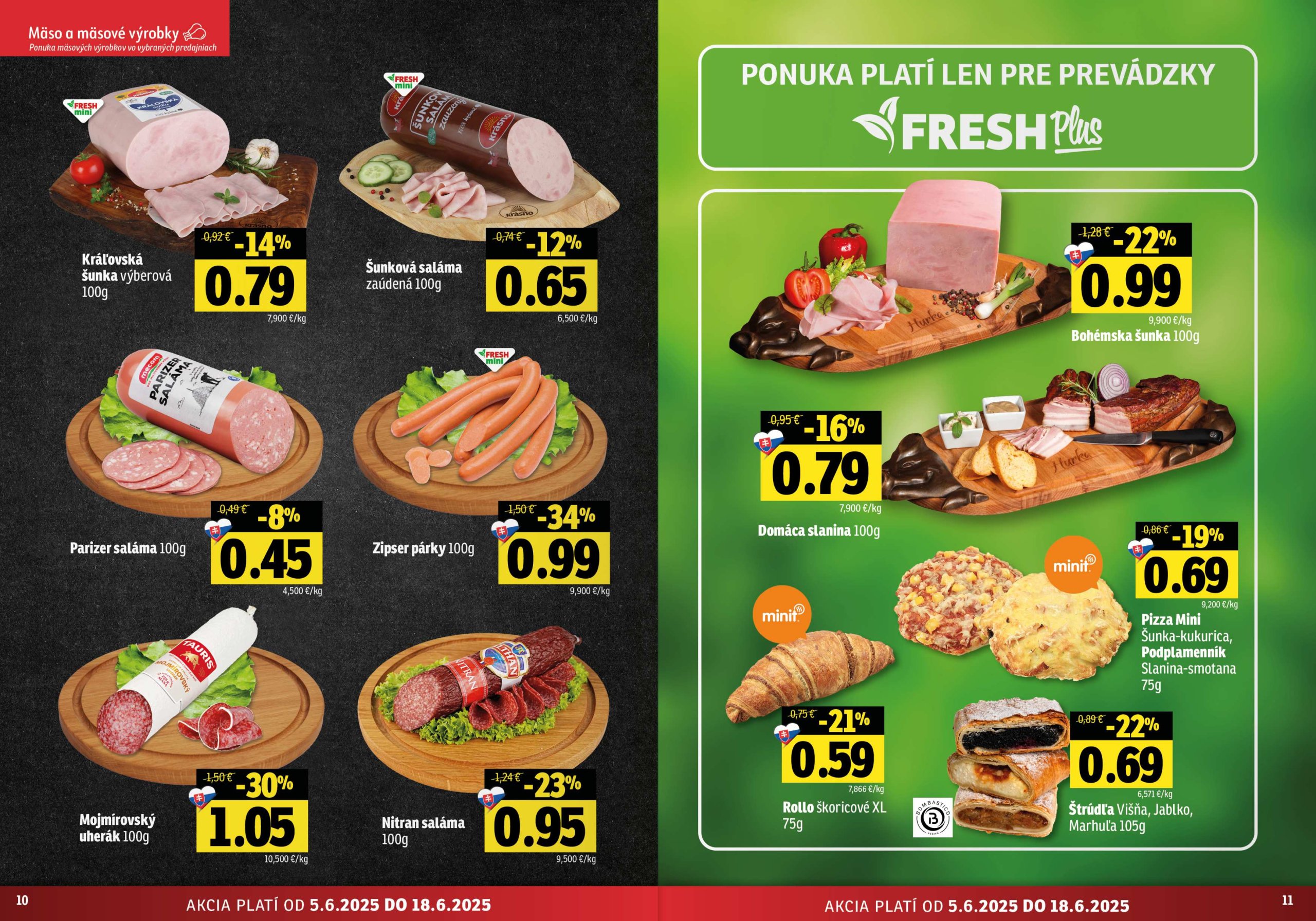fresh - Leták Fresh - Východné Slovensko platný od 05.06. - 18.06. - page: 6