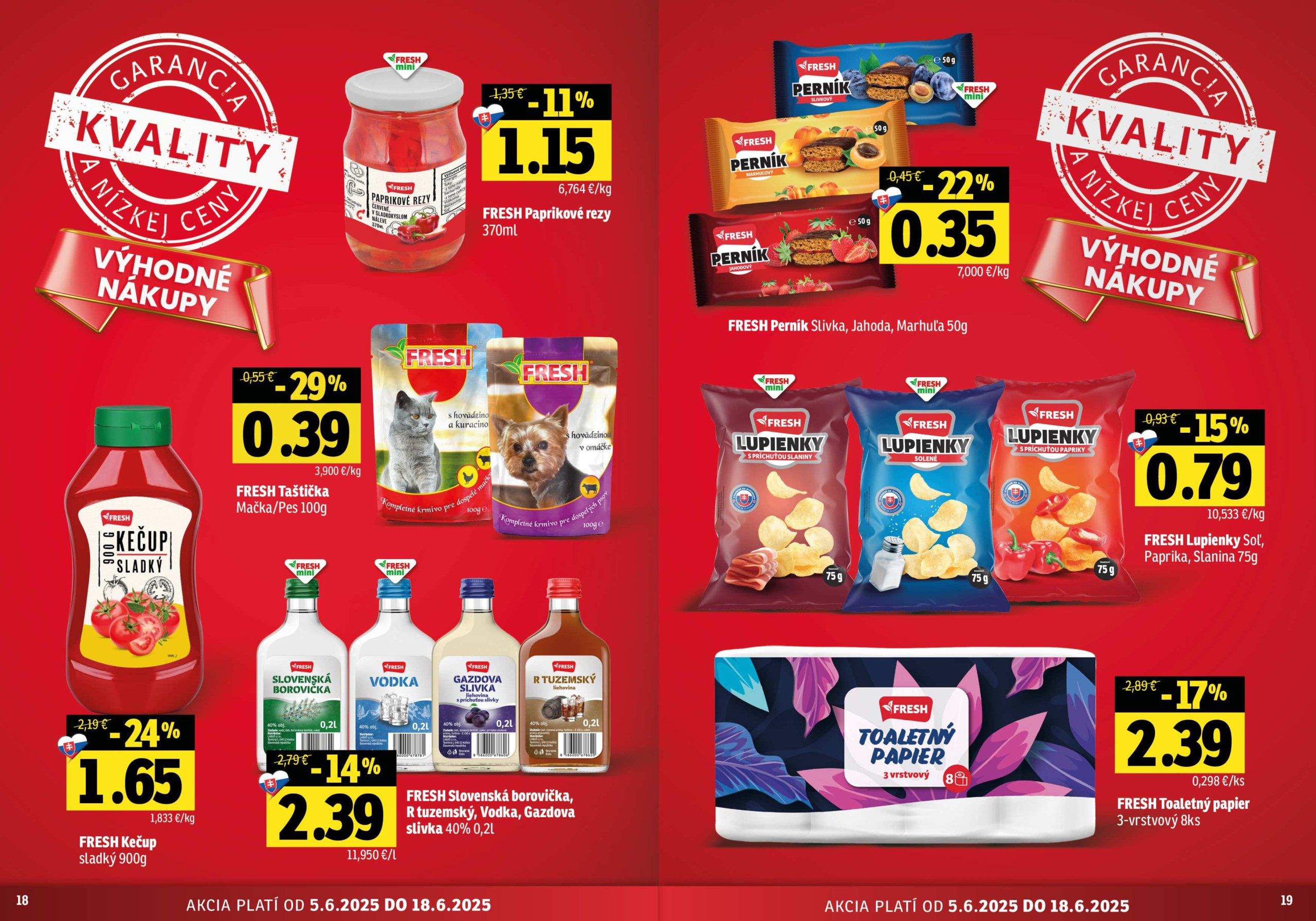 fresh - Leták Fresh - Východné Slovensko platný od 05.06. - 18.06. - page: 10