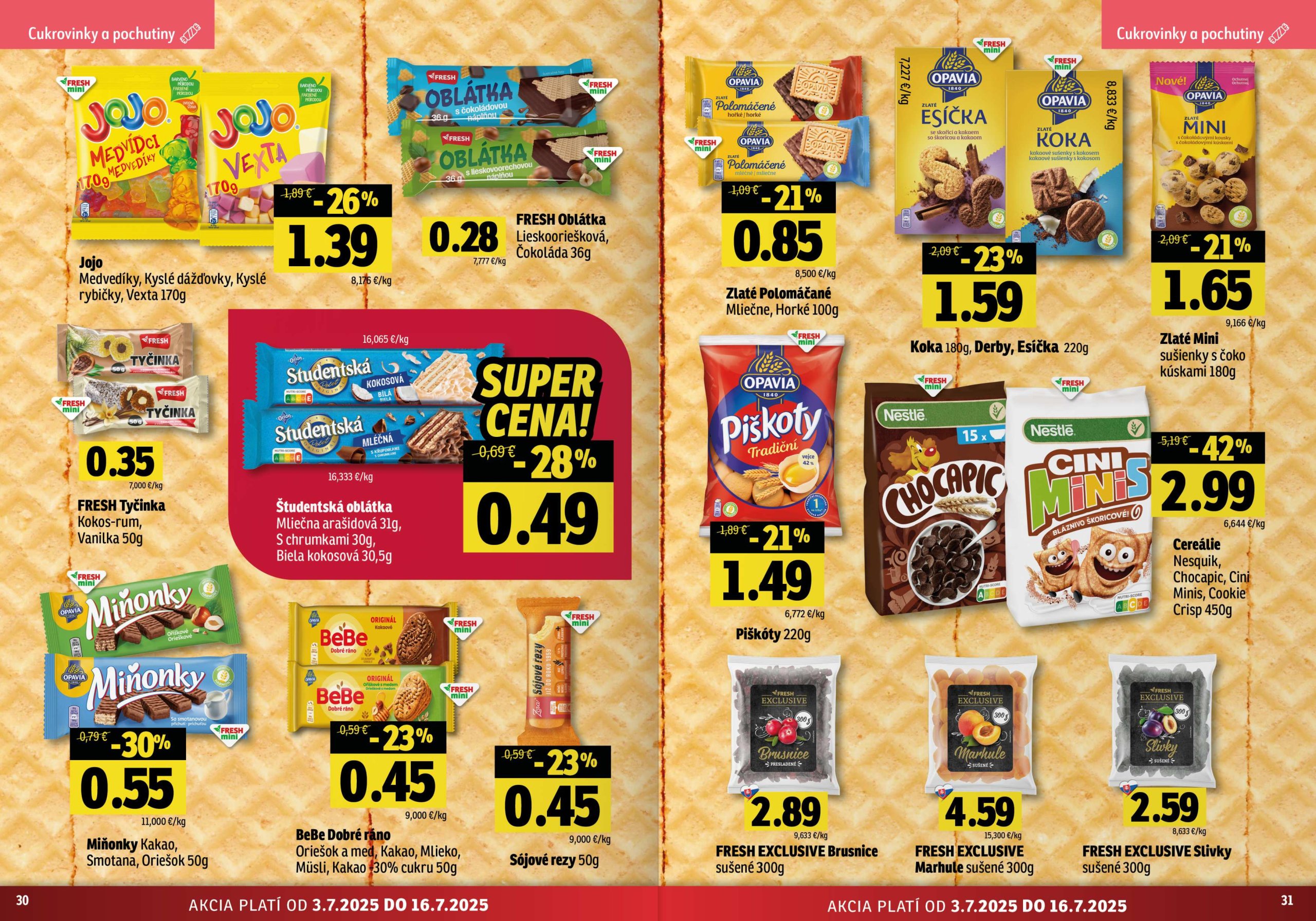 fresh - Leták Fresh - Východné Slovensko platný od 03.07. do 16.07. - page: 16