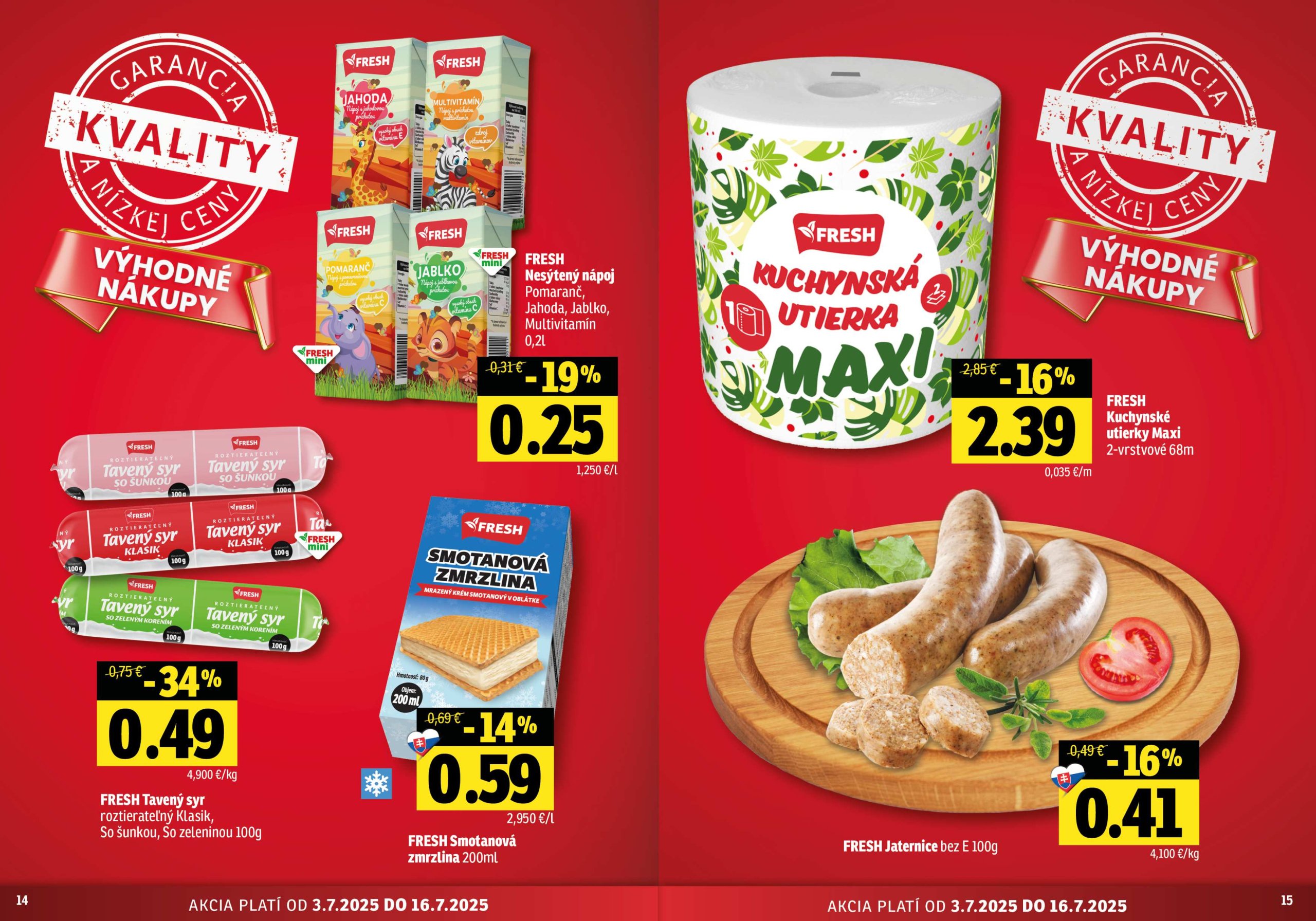 fresh - Leták Fresh - Východné Slovensko platný od 03.07. do 16.07. - page: 8