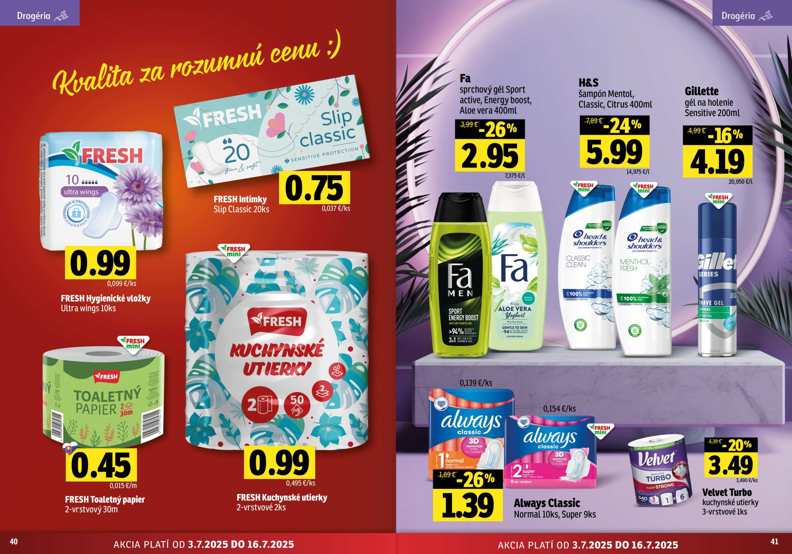 fresh - Leták Fresh - Stredné a západné Slovensko platný od 03.07. do 16.07. - page: 21