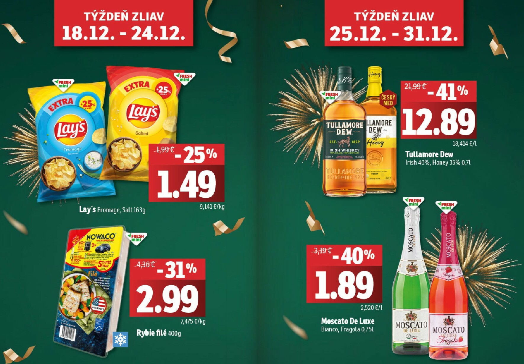 fresh - Leták Fresh - Stredné a západné Slovensko platný od 18.12. do 31.12. - page: 2