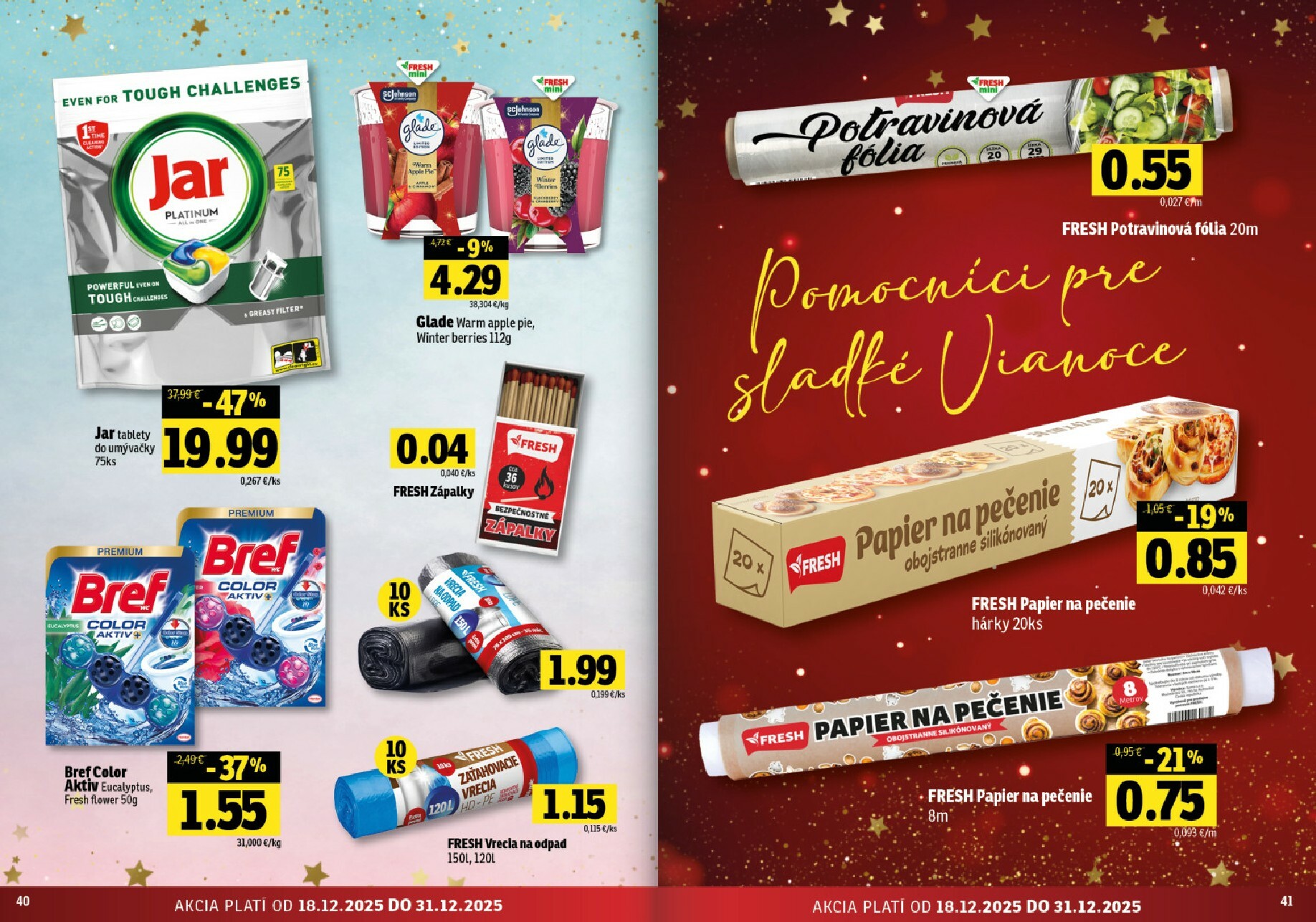 fresh - Leták Fresh - Stredné a západné Slovensko platný od 18.12. do 31.12. - page: 21