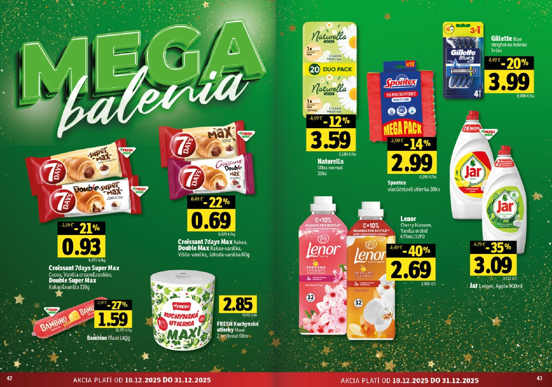 fresh - Leták Fresh - Stredné a západné Slovensko platný od 18.12. do 31.12. - page: 22