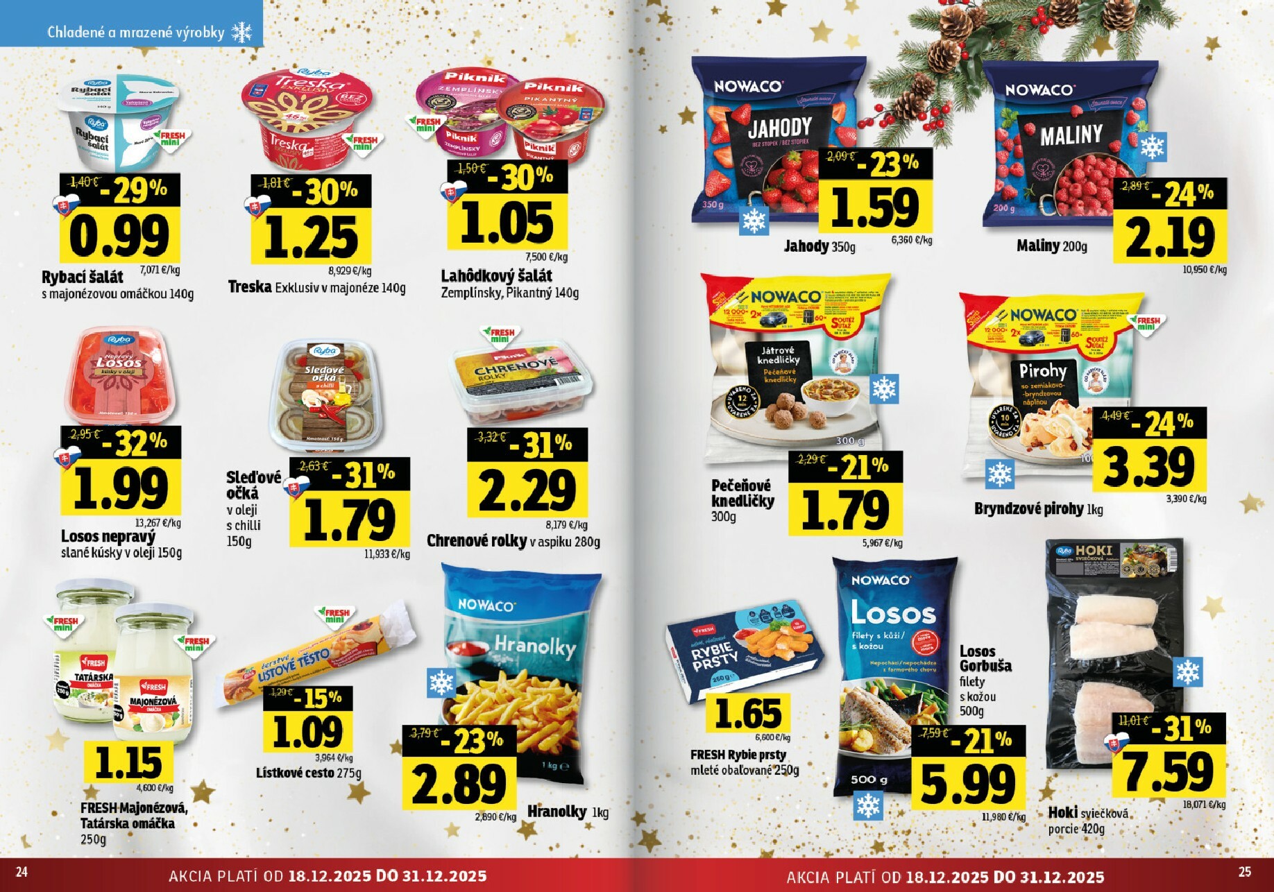 fresh - Leták Fresh - Východné Slovensko platný od 18.12. do 31.12. - page: 12