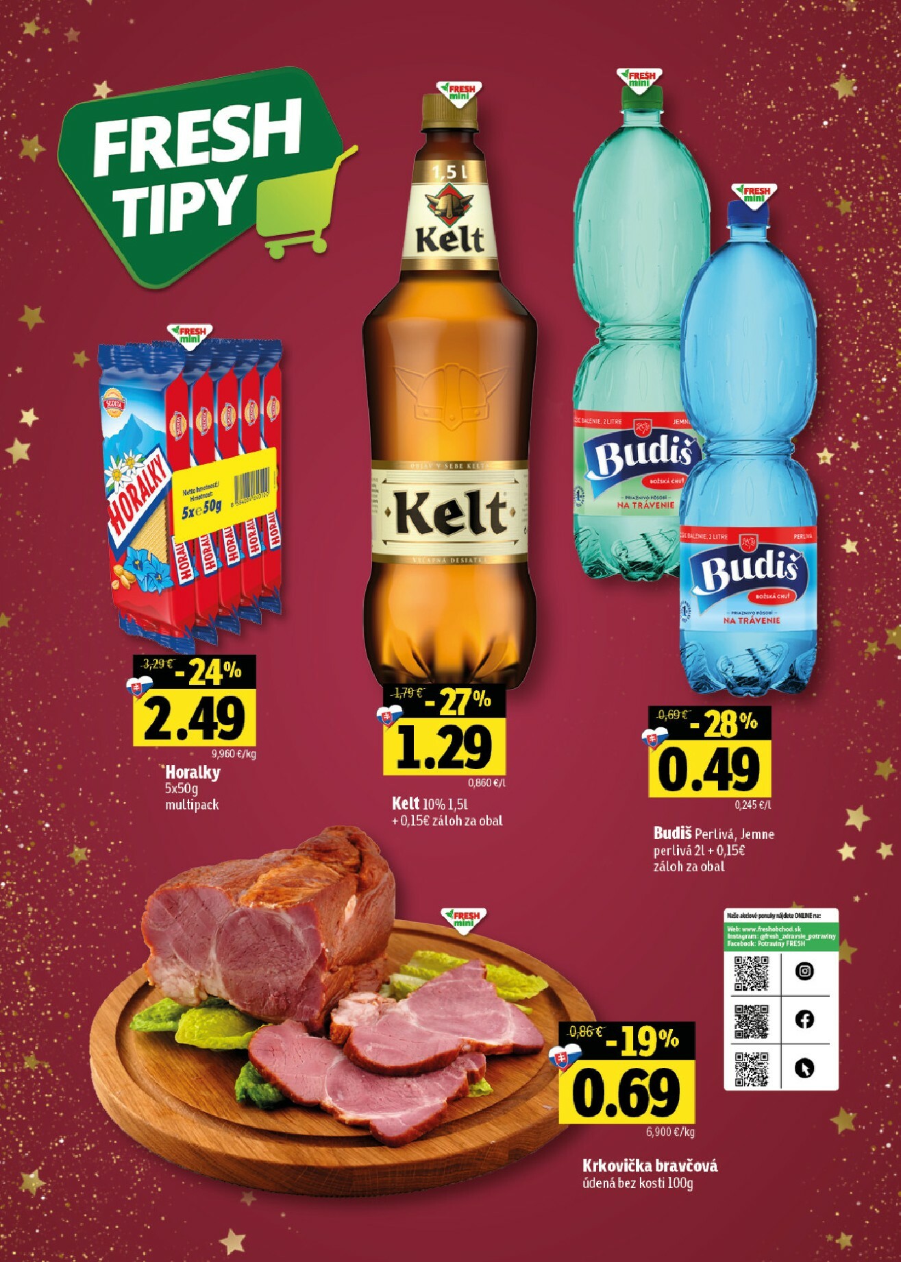 fresh - Leták Fresh - Východné Slovensko platný od 18.12. do 31.12. - page: 24
