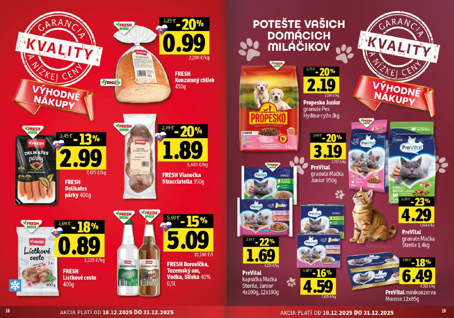 fresh - Leták Fresh - Východné Slovensko platný od 18.12. do 31.12. - page: 9