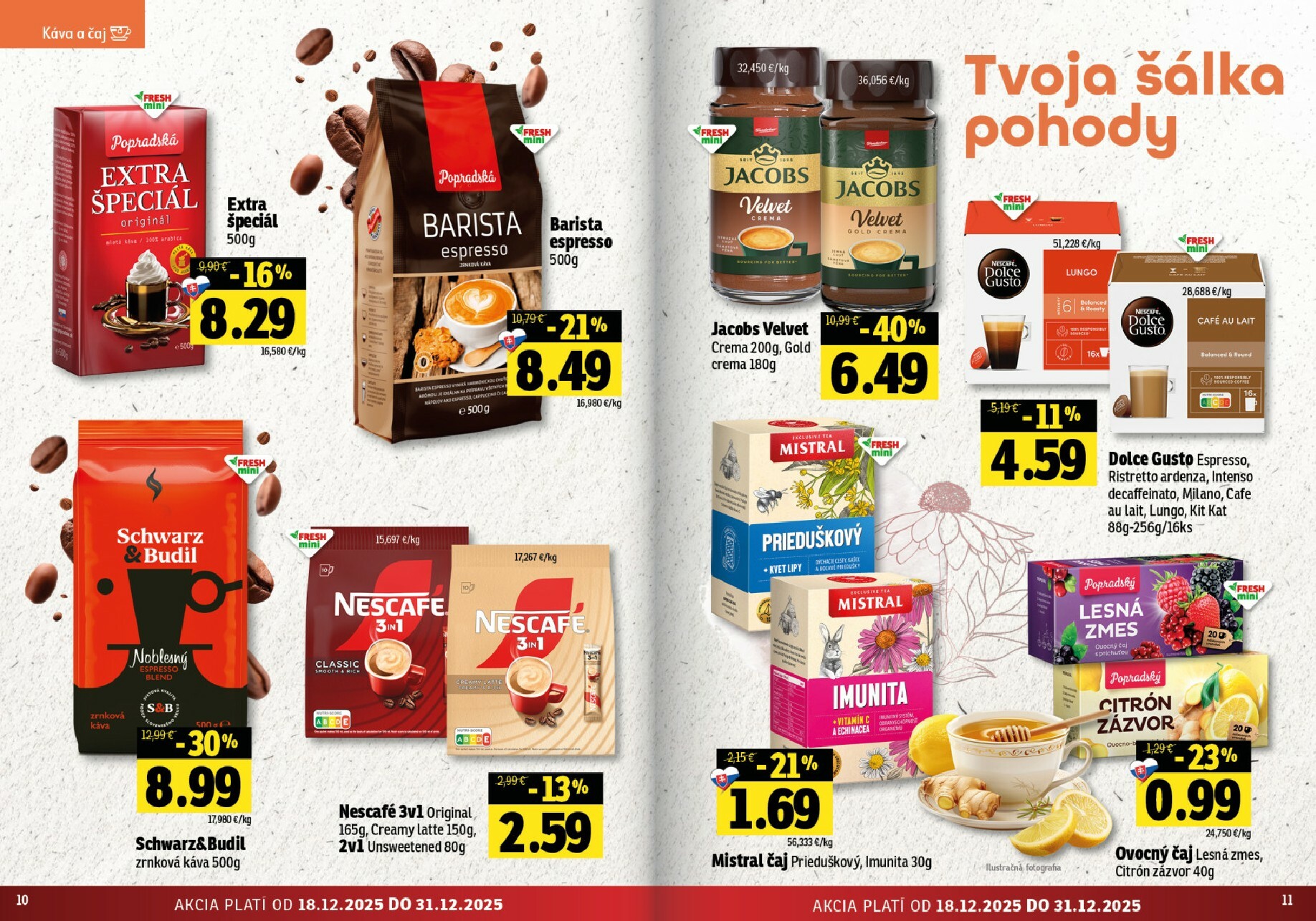 fresh - Leták Fresh - Východné Slovensko platný od 18.12. do 31.12. - page: 6