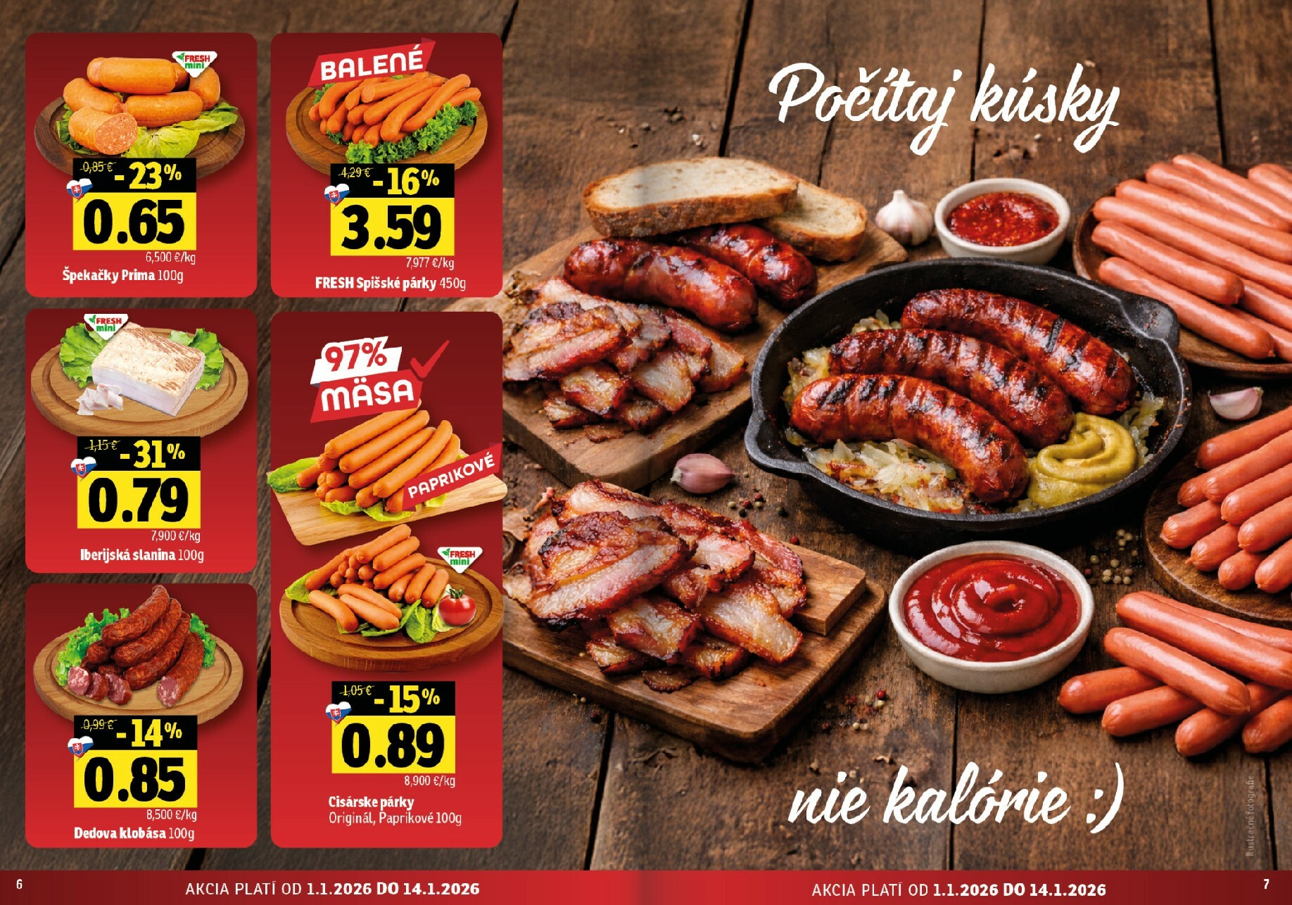 fresh - Leták Fresh - Stredné a západné Slovensko platný od 01.01. do 14.01. - page: 4